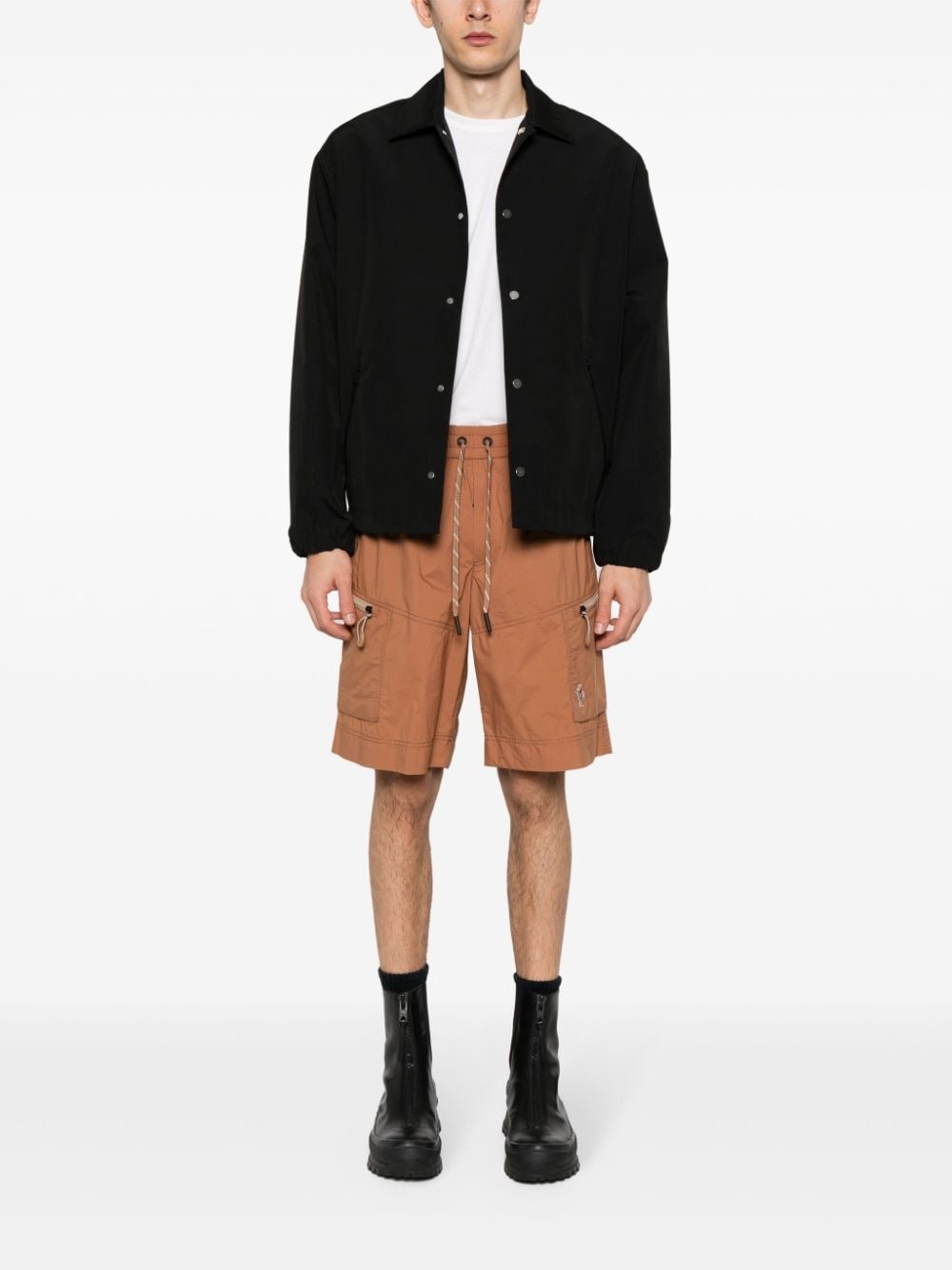 logo-patch shorts - 2