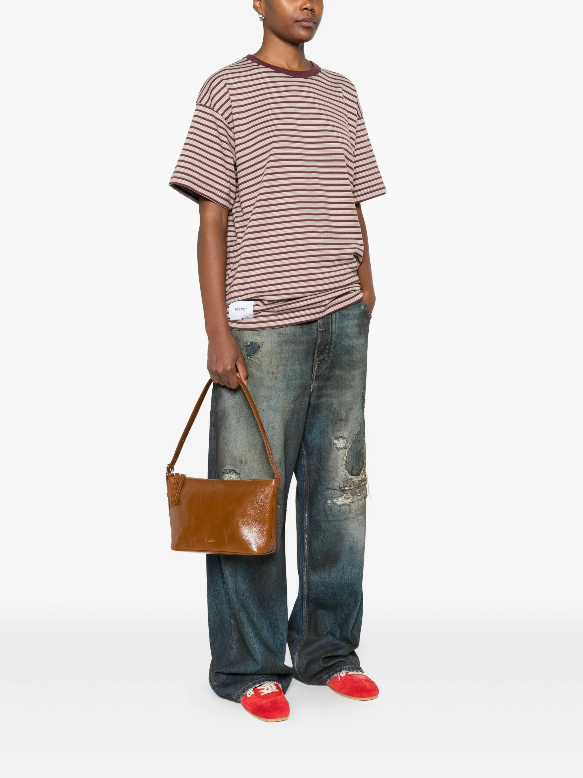 A.p.c. Leather Buckle-detail Tote Bag - 4