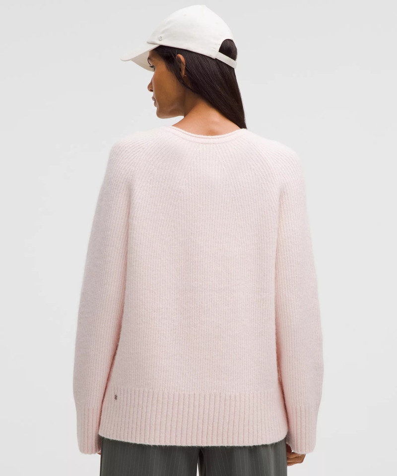 Alpaca-Blend Crewneck Sweater 3