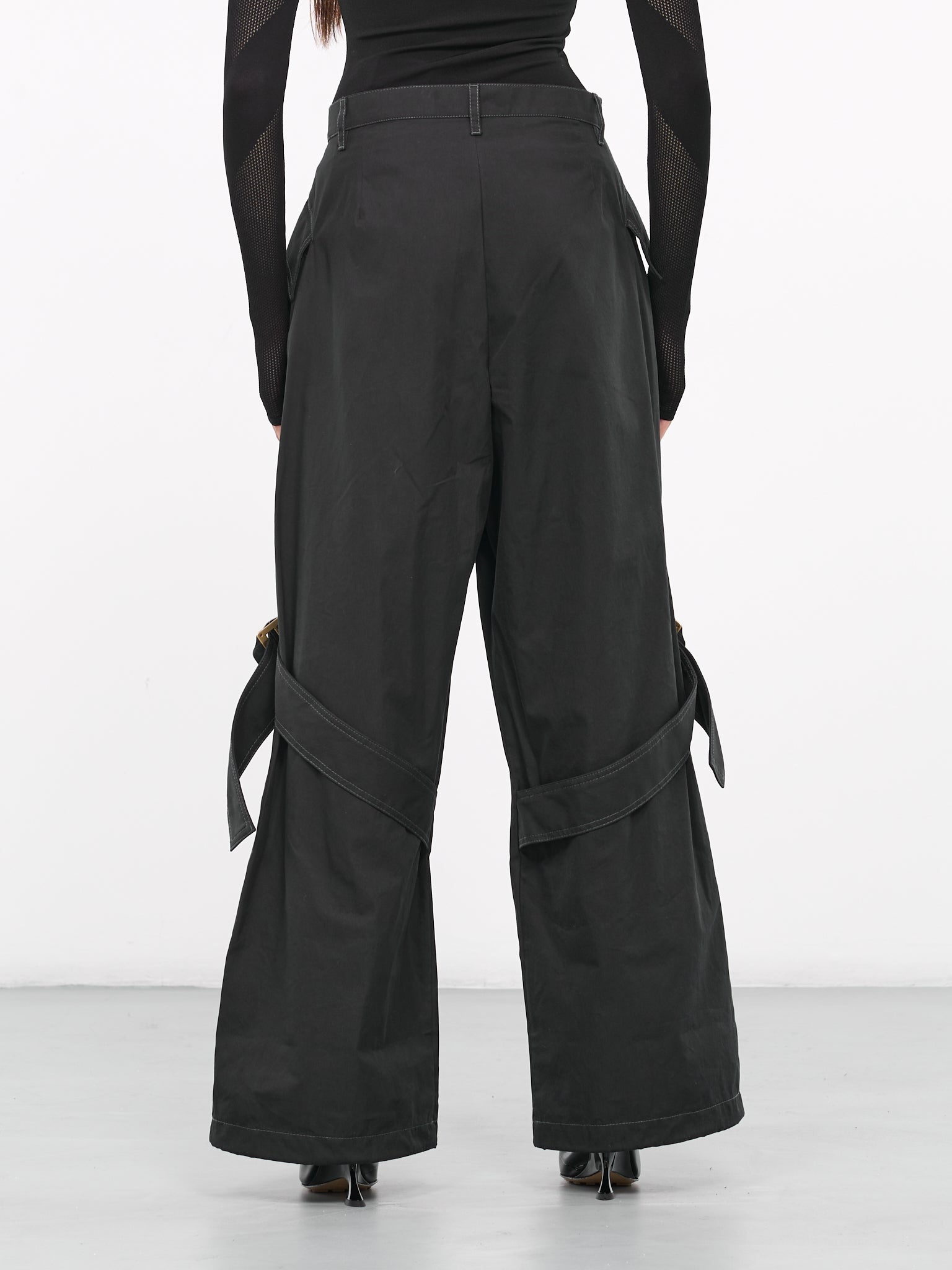 Belted Pocket Pants - 3