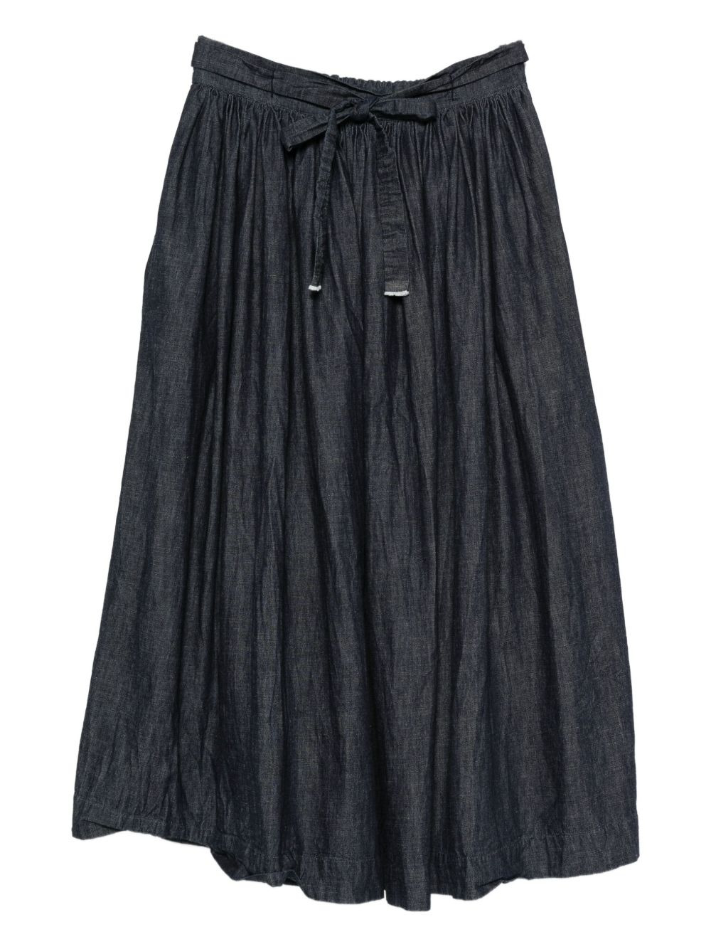drawstring midi skirt - 2