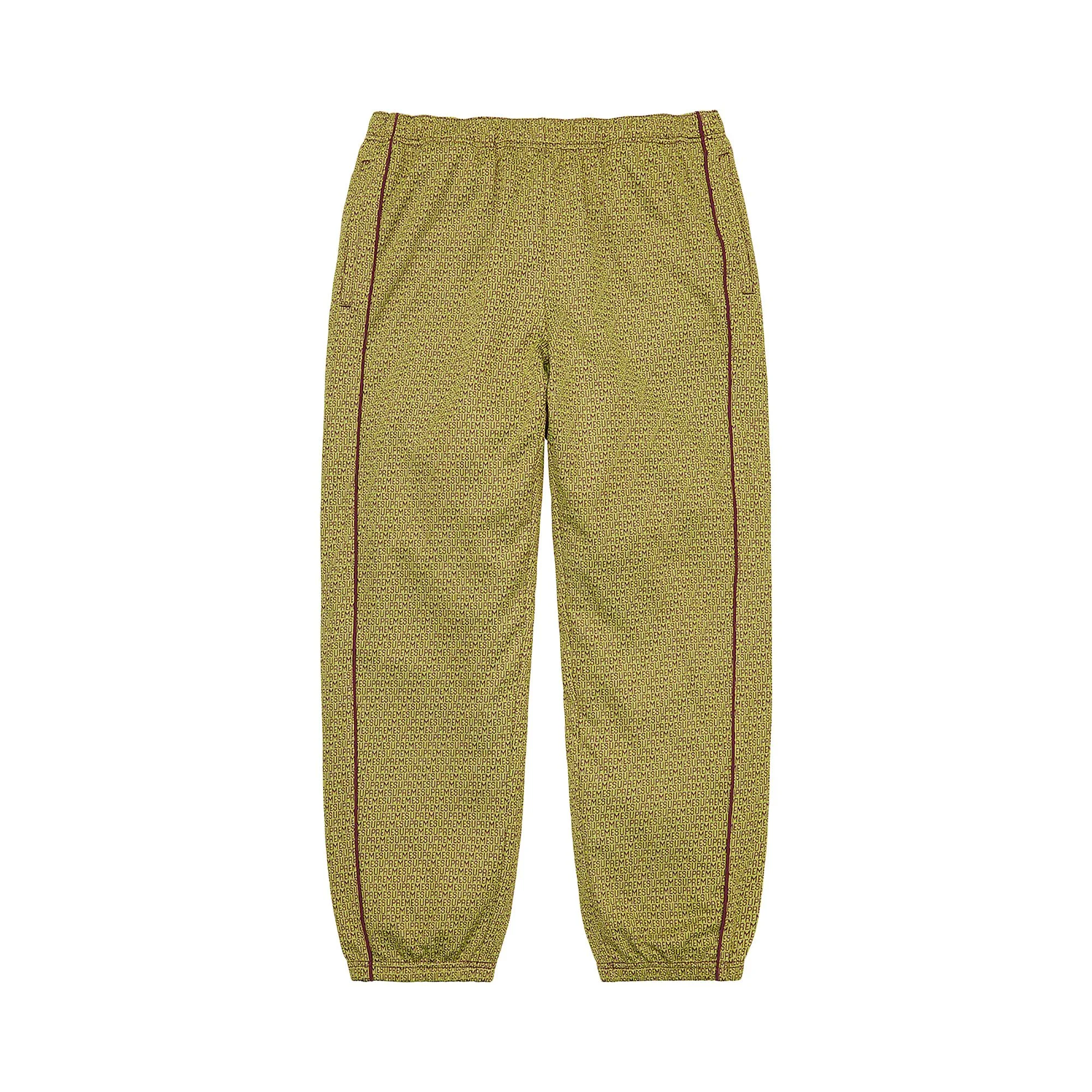 Supreme Repeat Track Pant 'Olive' - 1