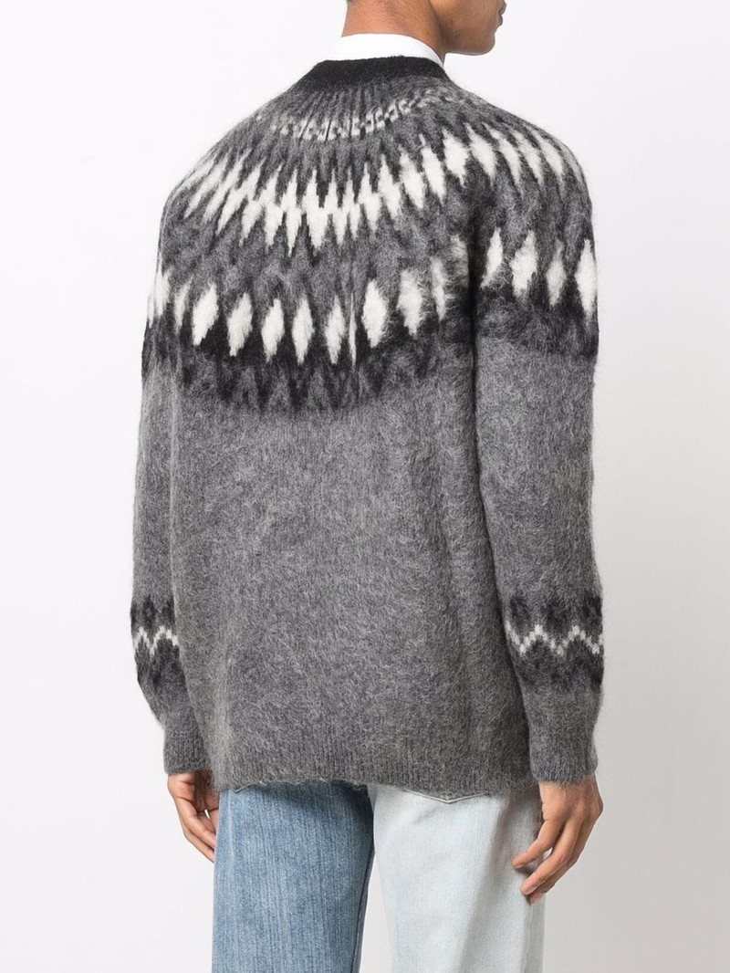 geometric-print knitted jumper 4