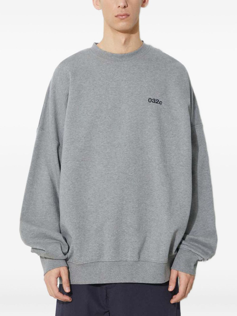 logo-print long-sleeves sweatshirt 1