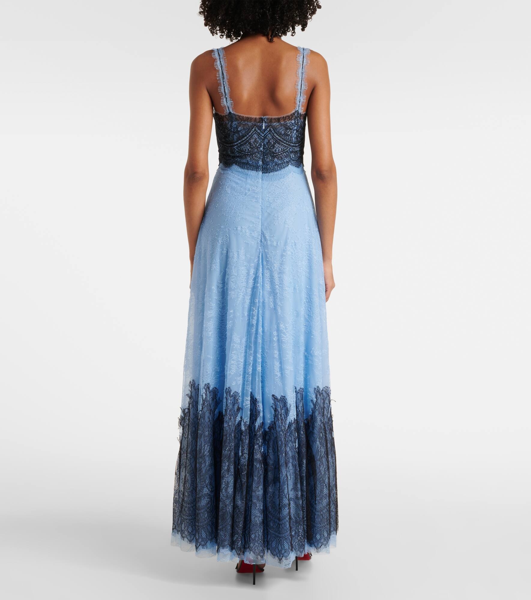Gallie chantilly lace gown - 3