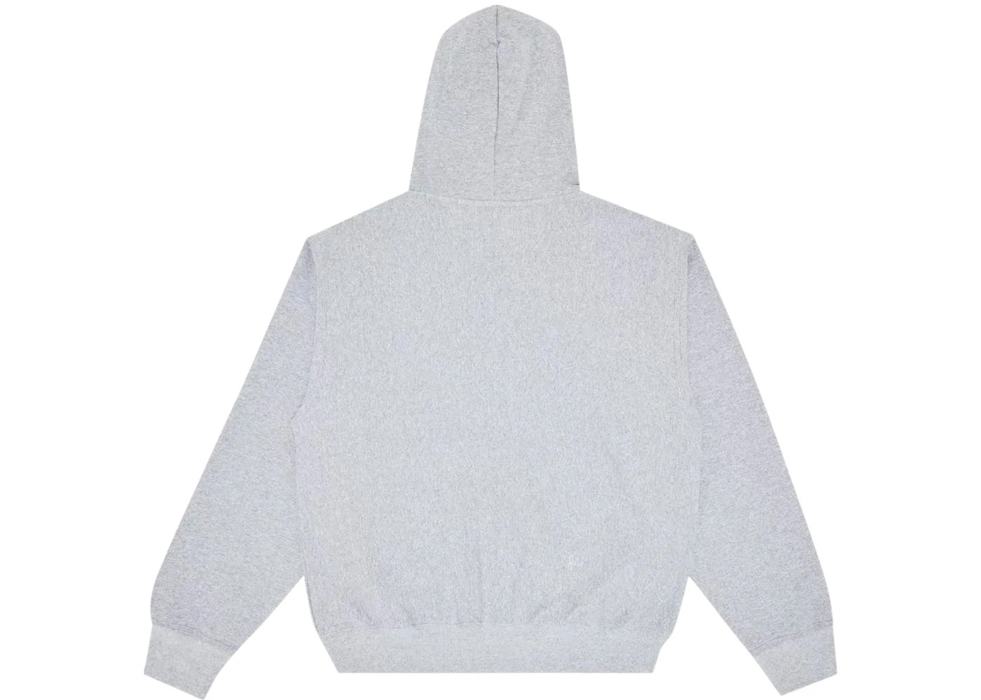 Stussy Stock Logo Zip Hoodie Grey Heather - 2