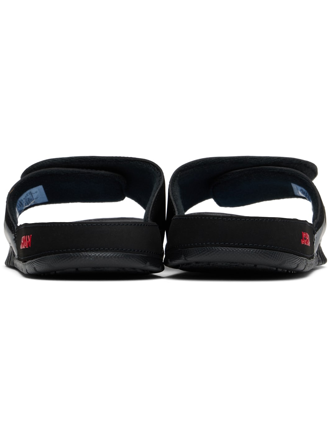 Black Hydro 5 Retro Pool Slides - 2