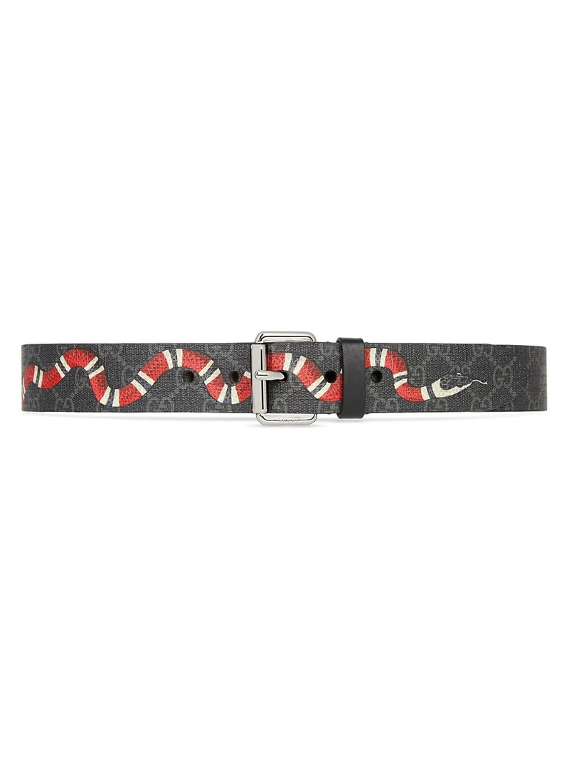 Black GG Monogram Belt 1