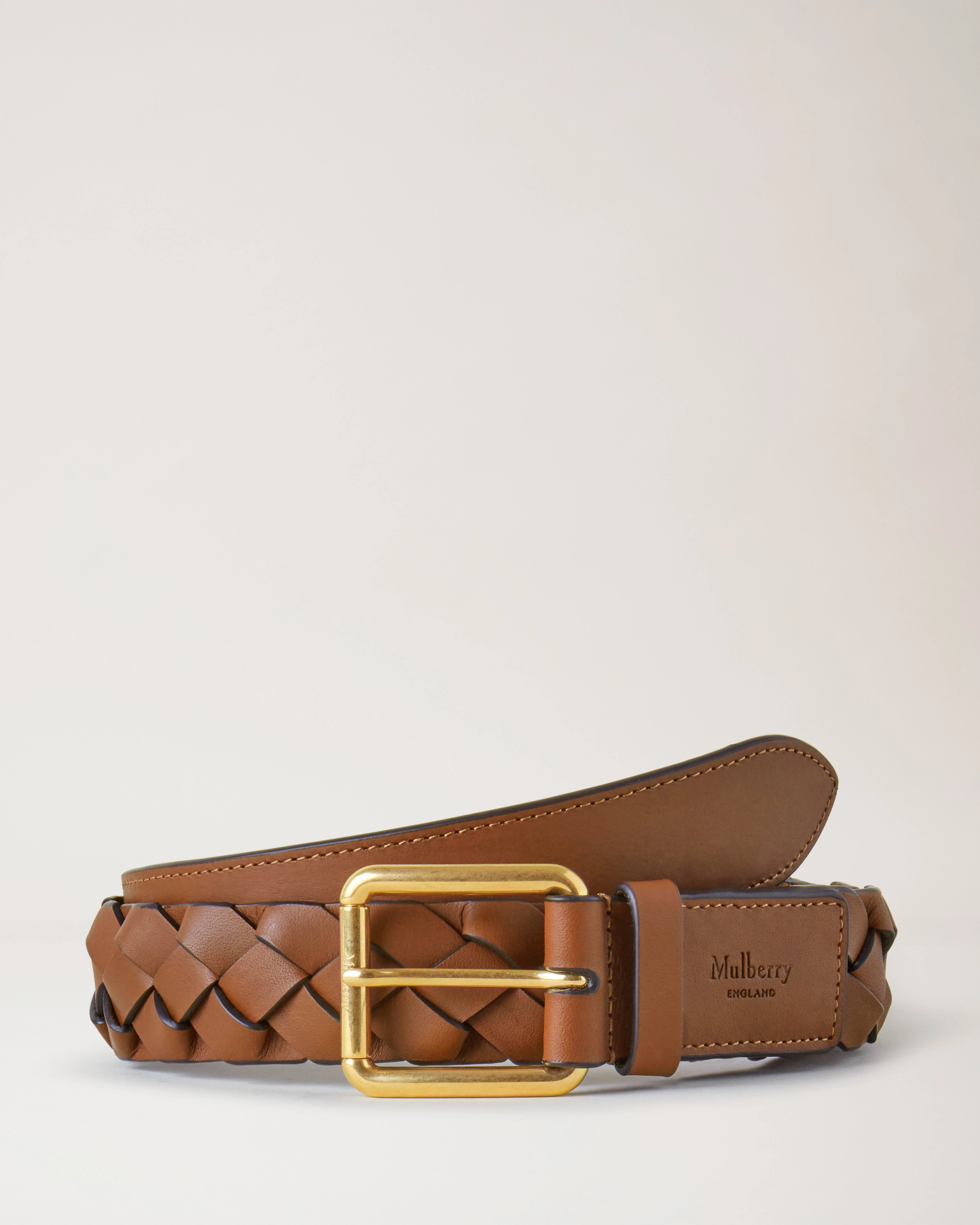Heritage Braided Belt
Tan Silky Calf - 1