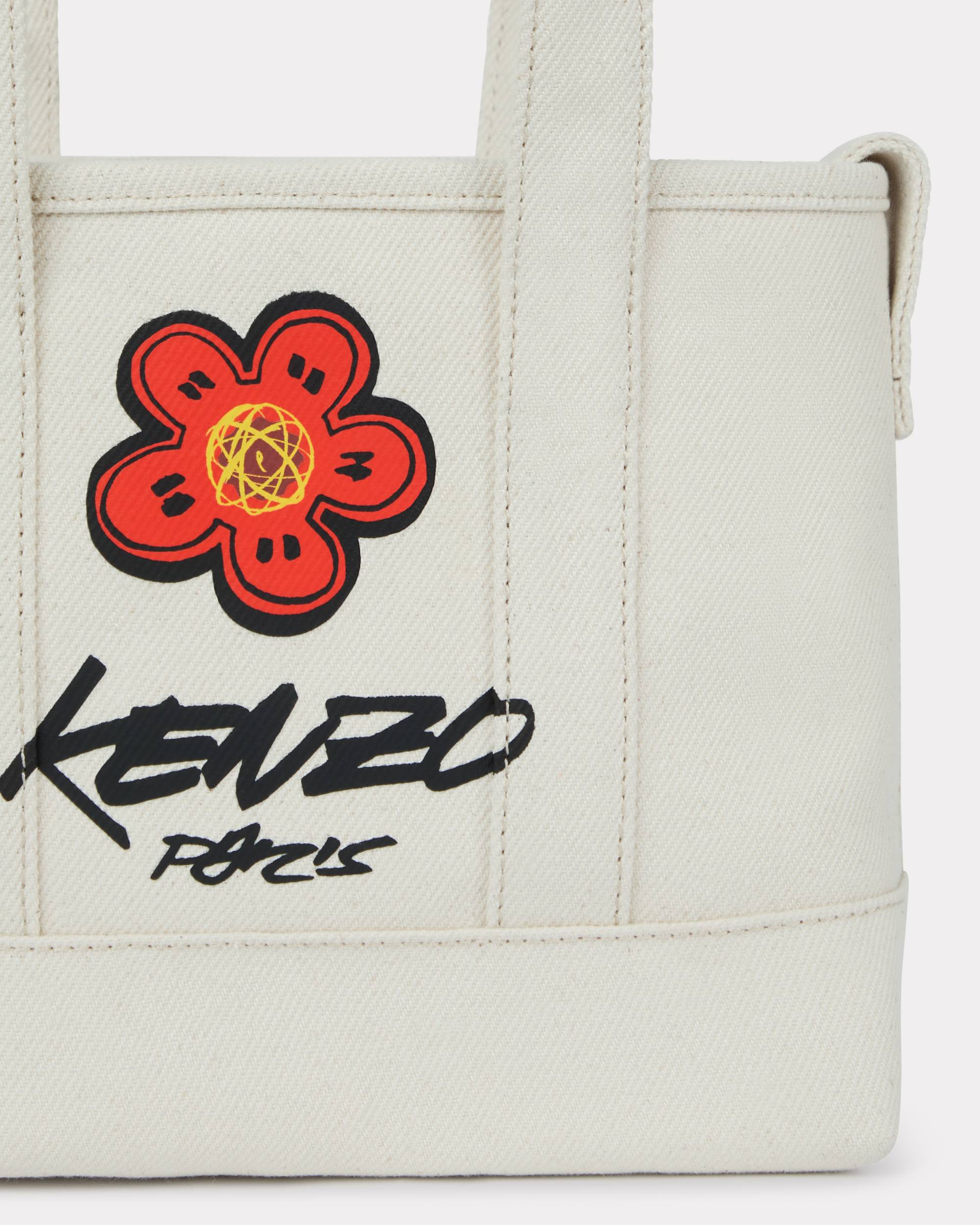 'Kenzo x Futura 2000' small tote bag 'Kenzo Utility' in canvas - 3