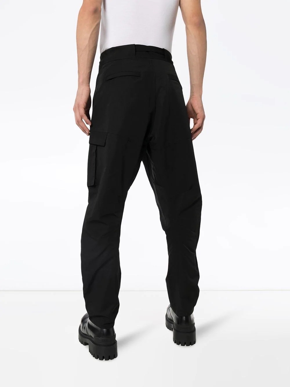 tapered cargo trousers - 4