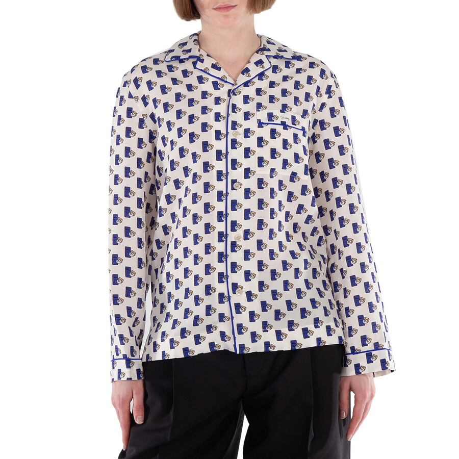 Burberry Postbox Silk Pyjama Shirt - 1