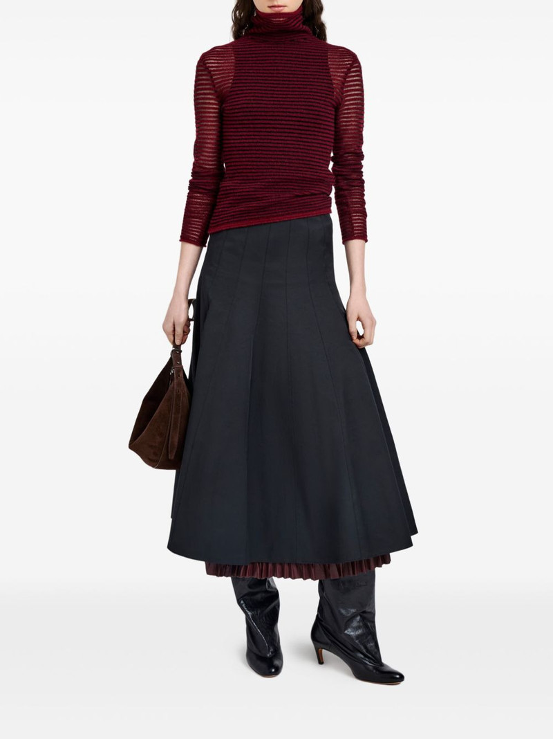 Proenza Schouler Heidi panelled flared skirt outlook