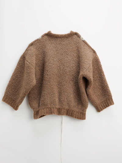 MAGLIANO Funghi Pullover Undyed Beige outlook