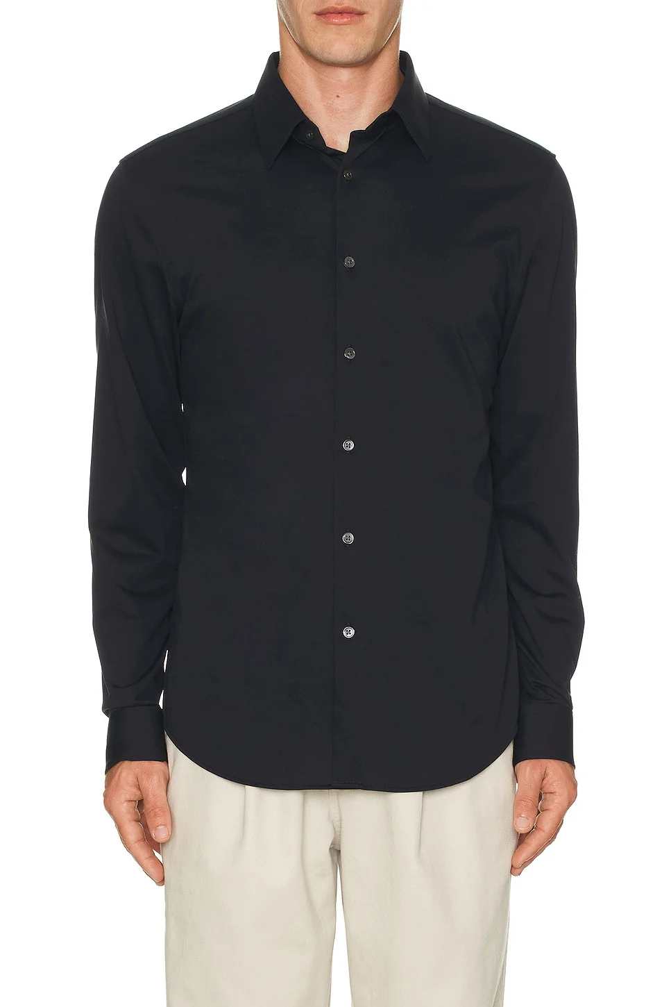 Sylvain Structure Knit Shirt - 1