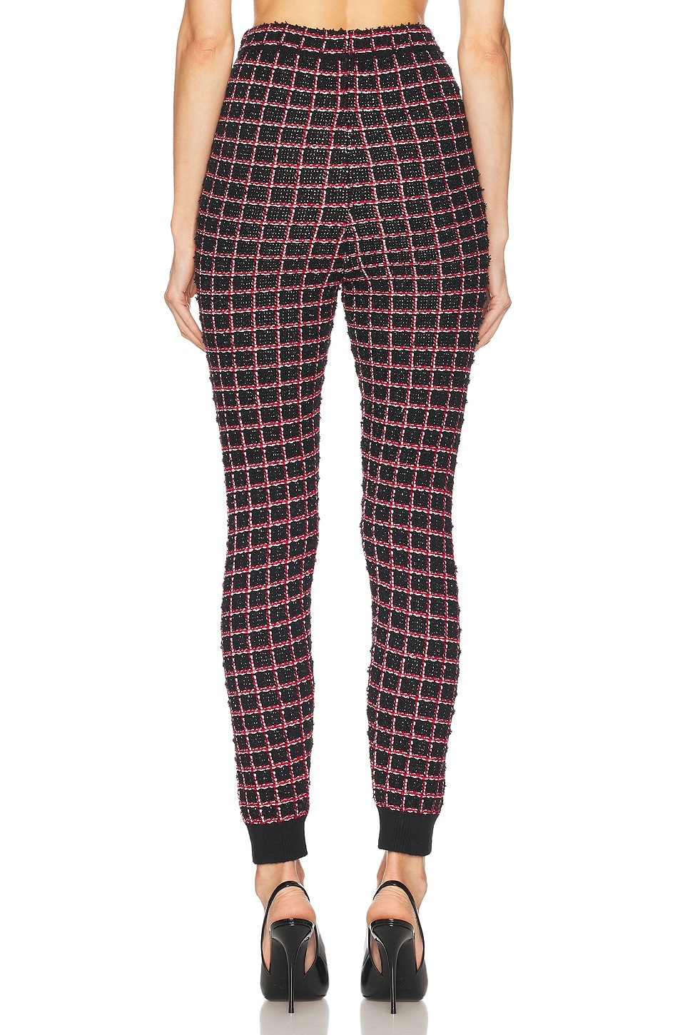 Check Knit Legging - 4
