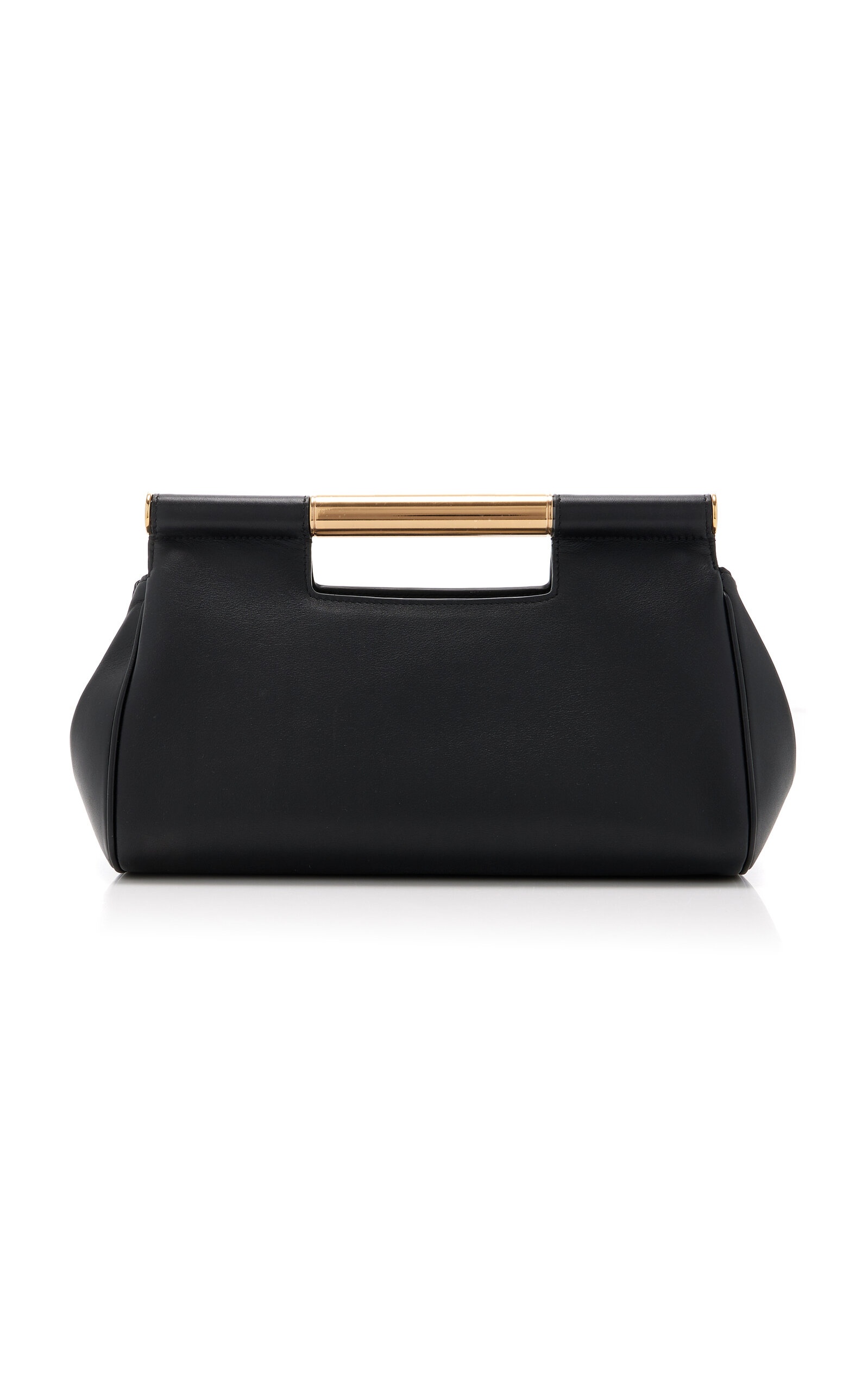 Medium Sicily Leather Clutch black - 4