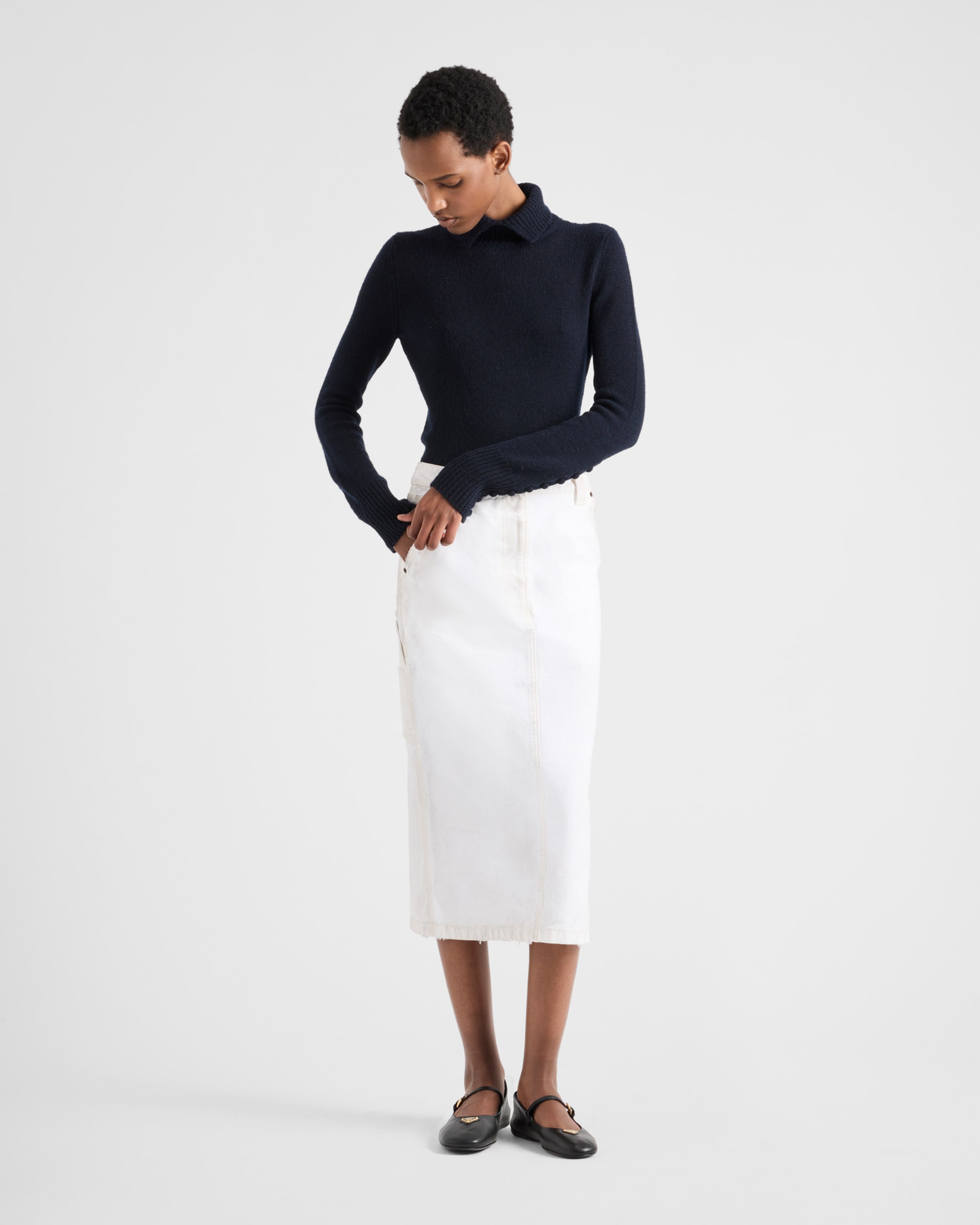 Old canvas pencil skirt - 2