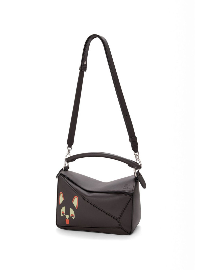 small Puzzle Futurist Cat tote bag 4