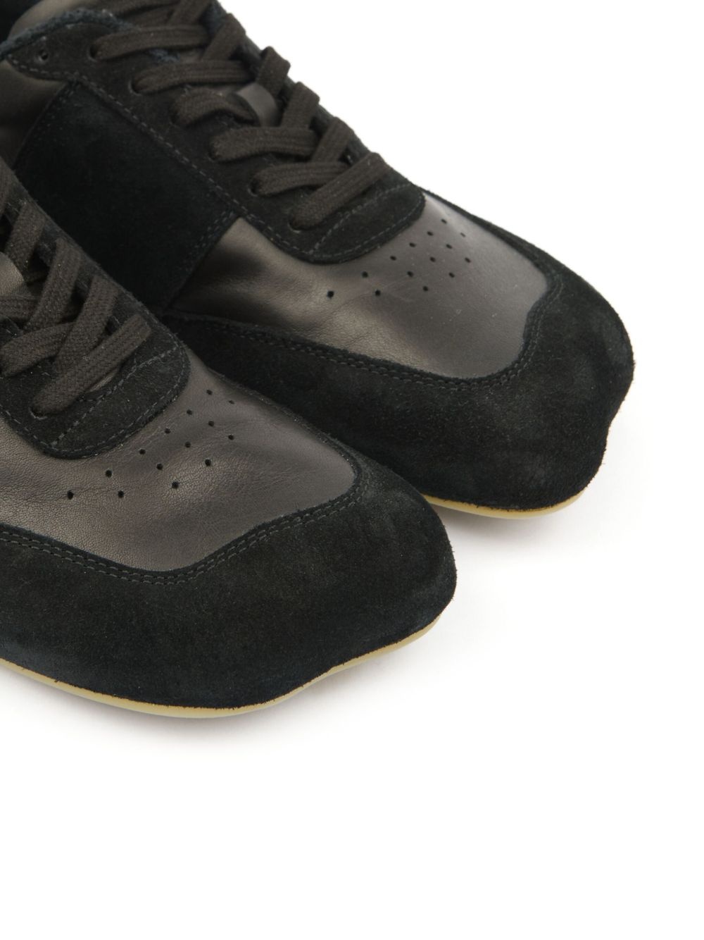 leather sneakers - 5