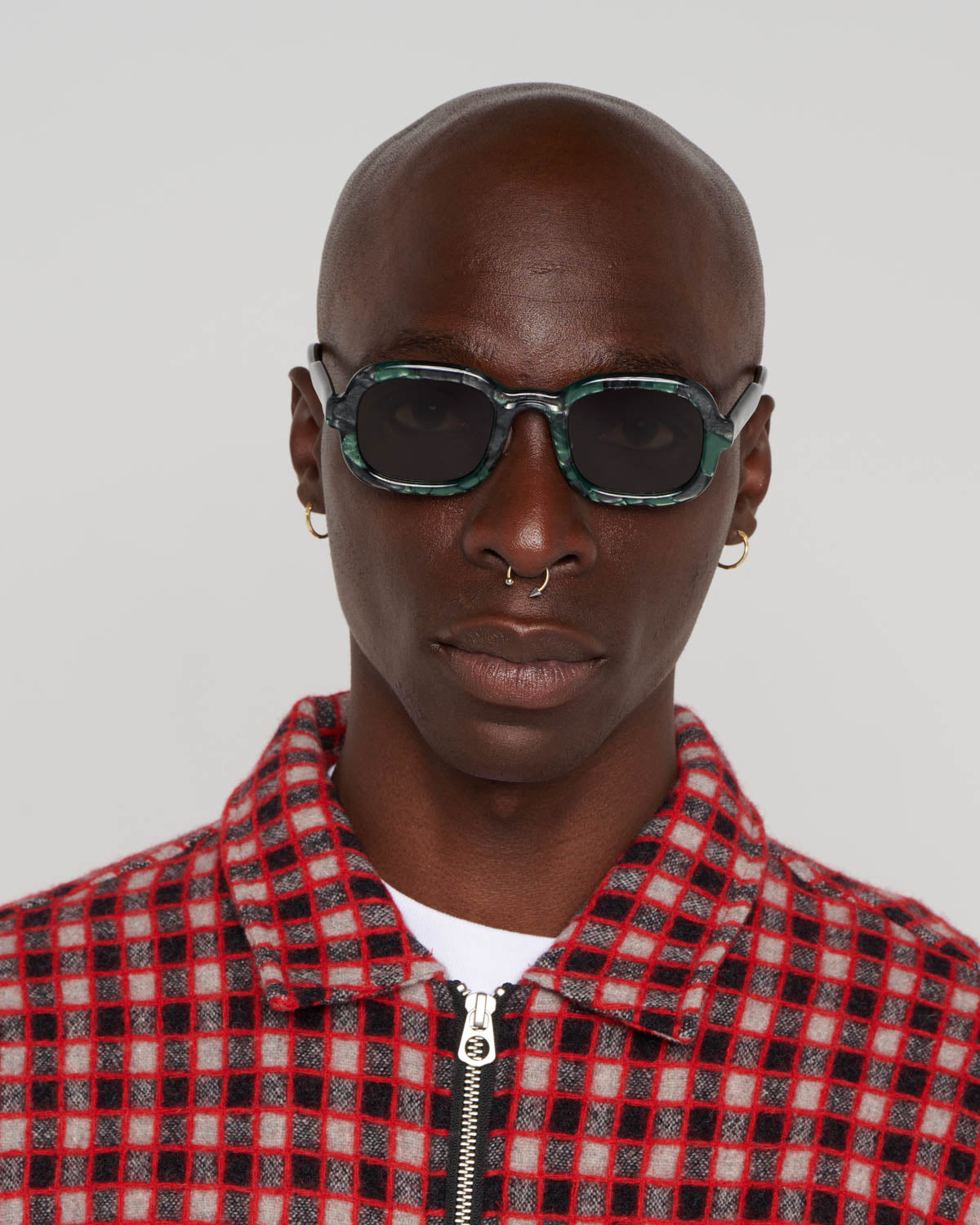 Newman Post Modern Primitive Eye Protection - Green Pearl - 5