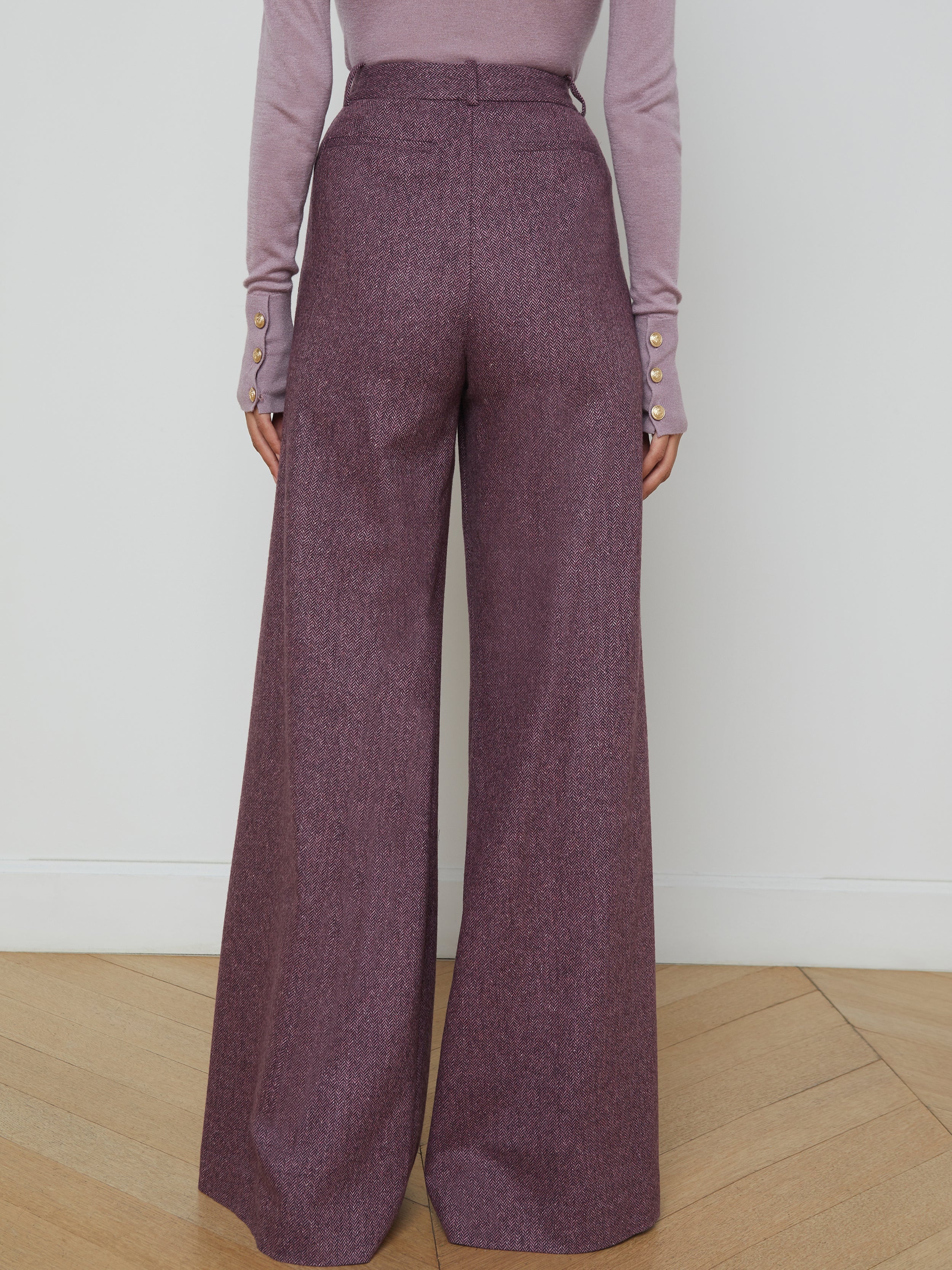 Pilar Wool Wide-Leg Pant - 5
