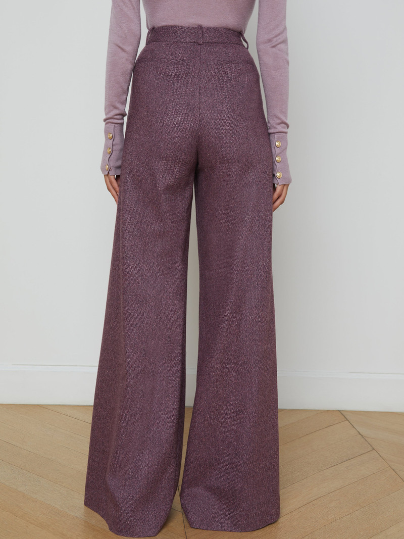 Pilar Wool Wide-Leg Pant 5