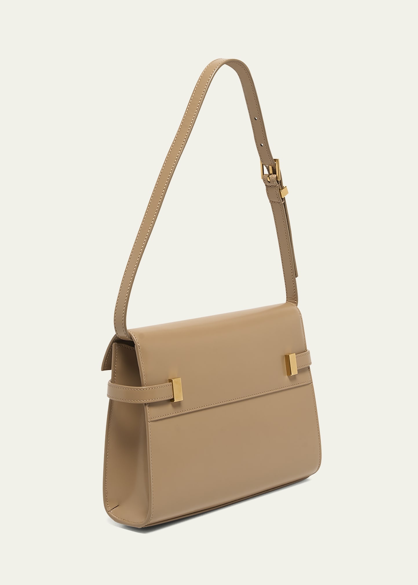 Manhattan Small Shoulder Bag in Smooth Leather - 3