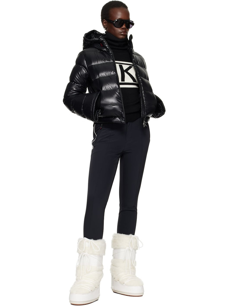 PERFECT MOMENT Black Schild Merino Wool Turtleneck outlook
