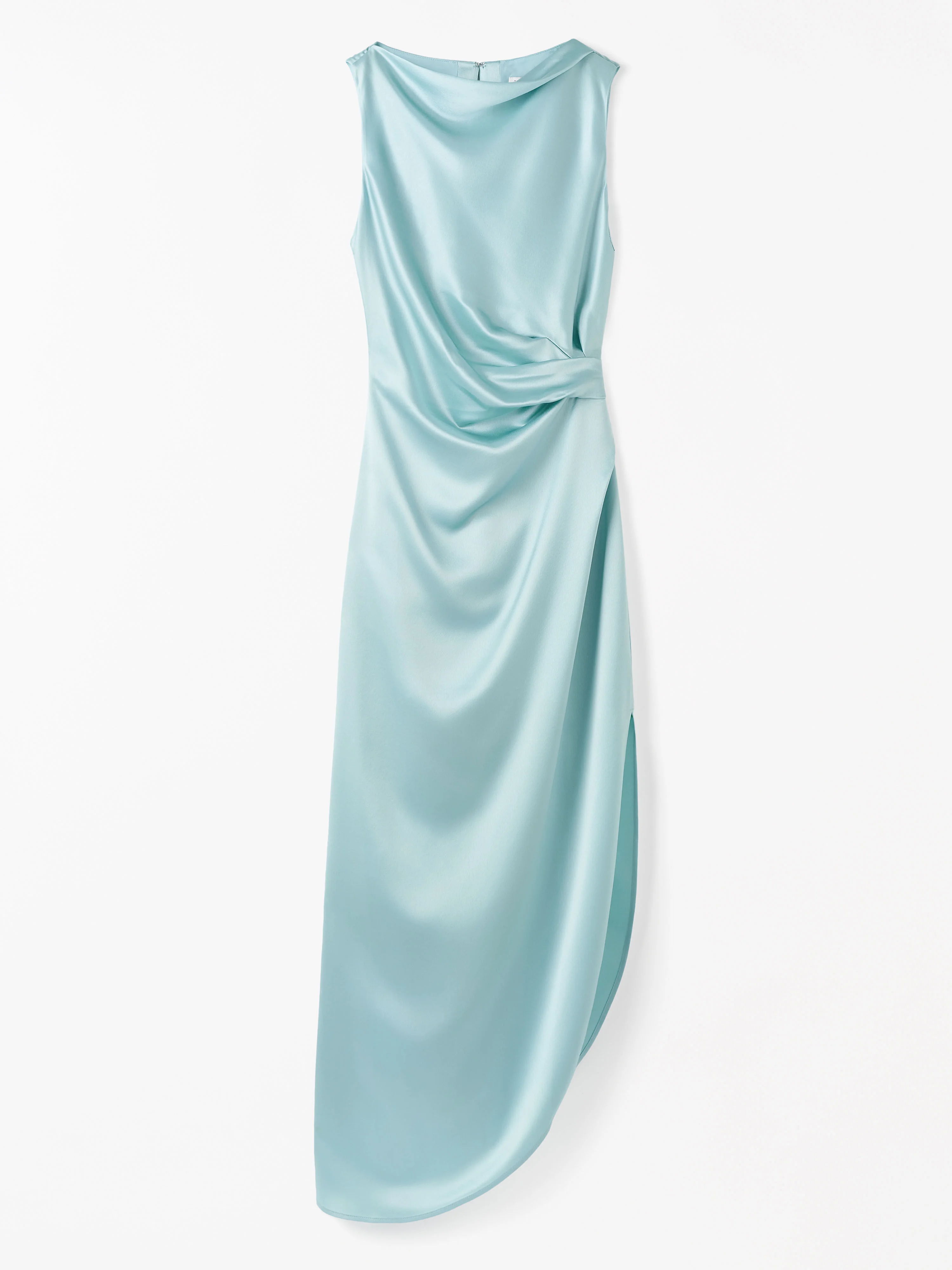 Karlin Sustainable Satin Dress - 1