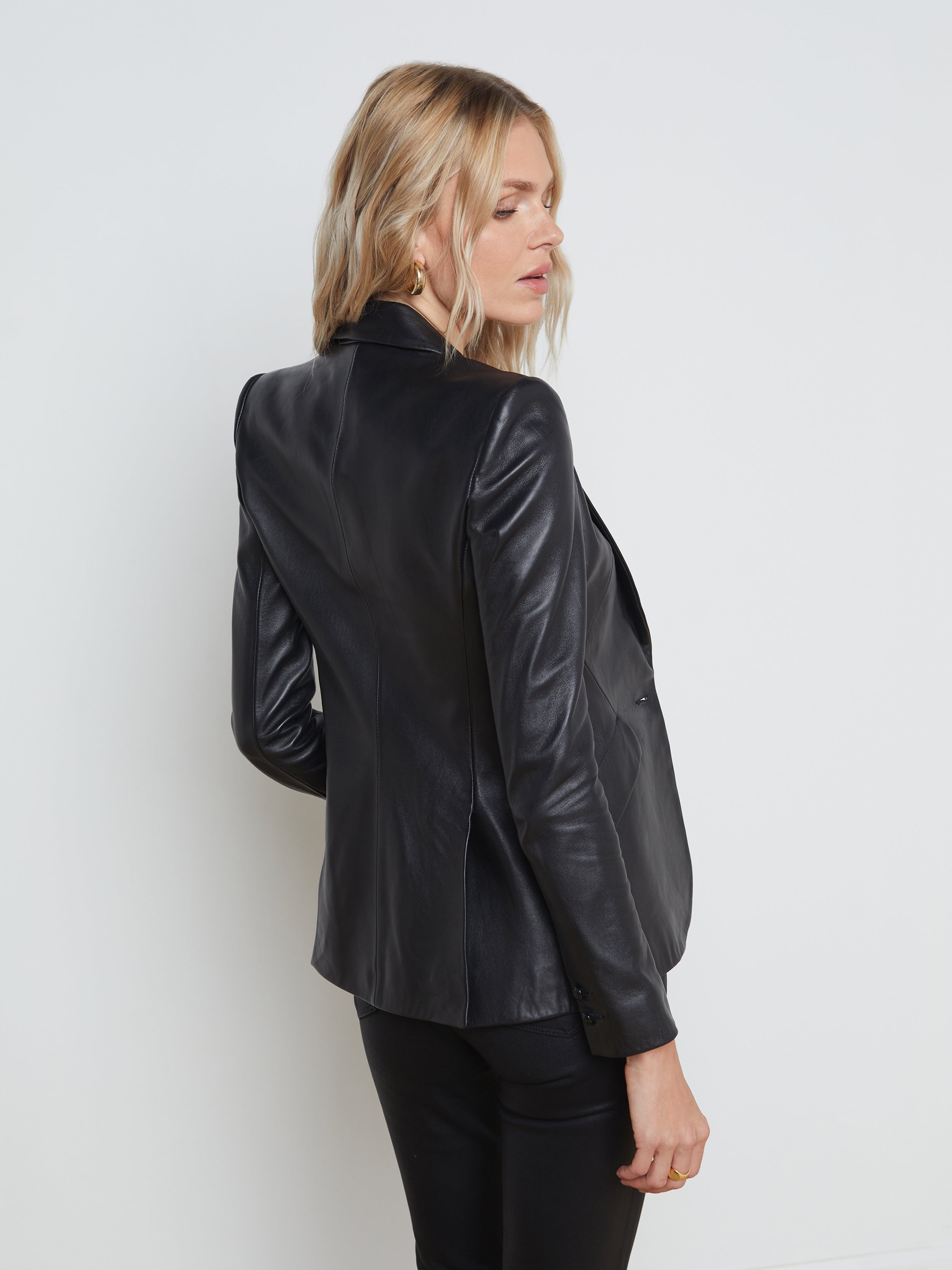 Chamberlain Leather Blazer - 5