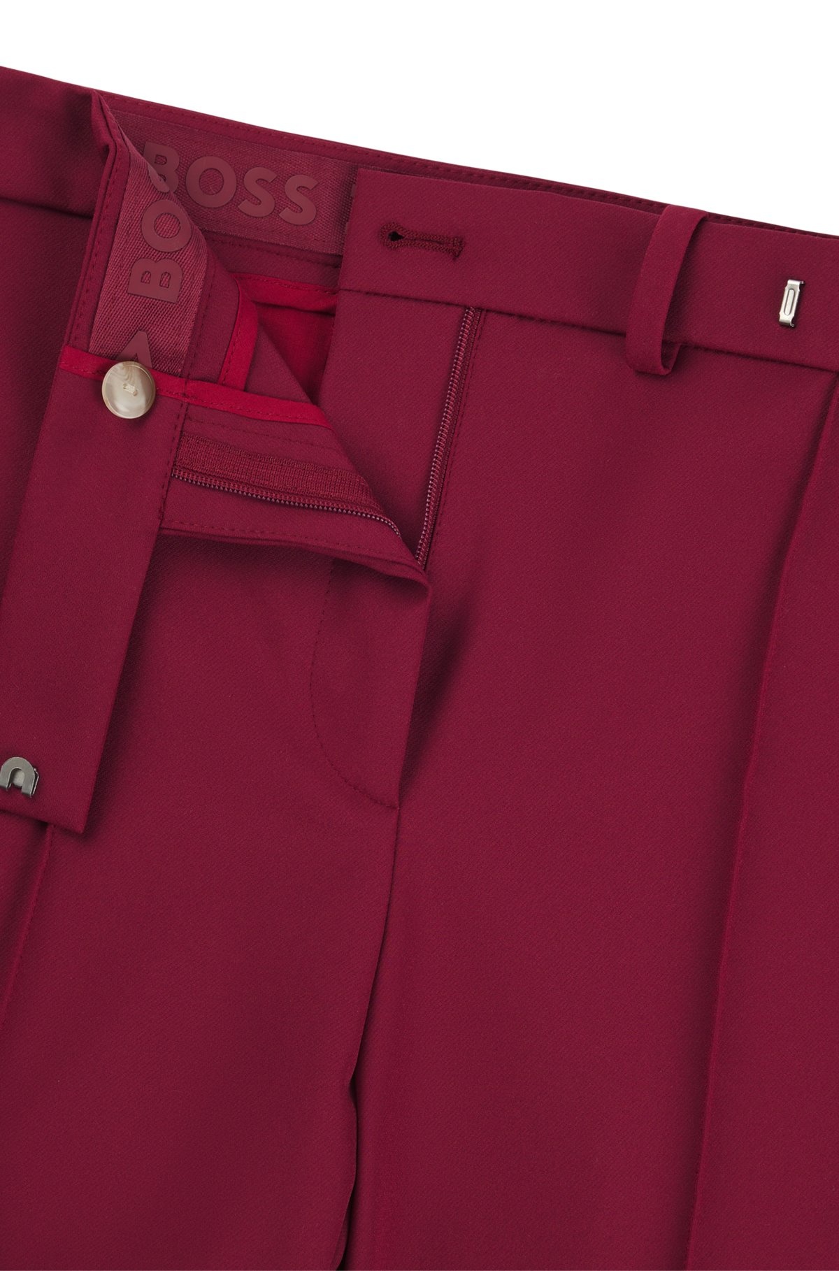 SKINNY-LEG TROUSERS IN PERFORMANCE-STRETCH FABRIC - 6