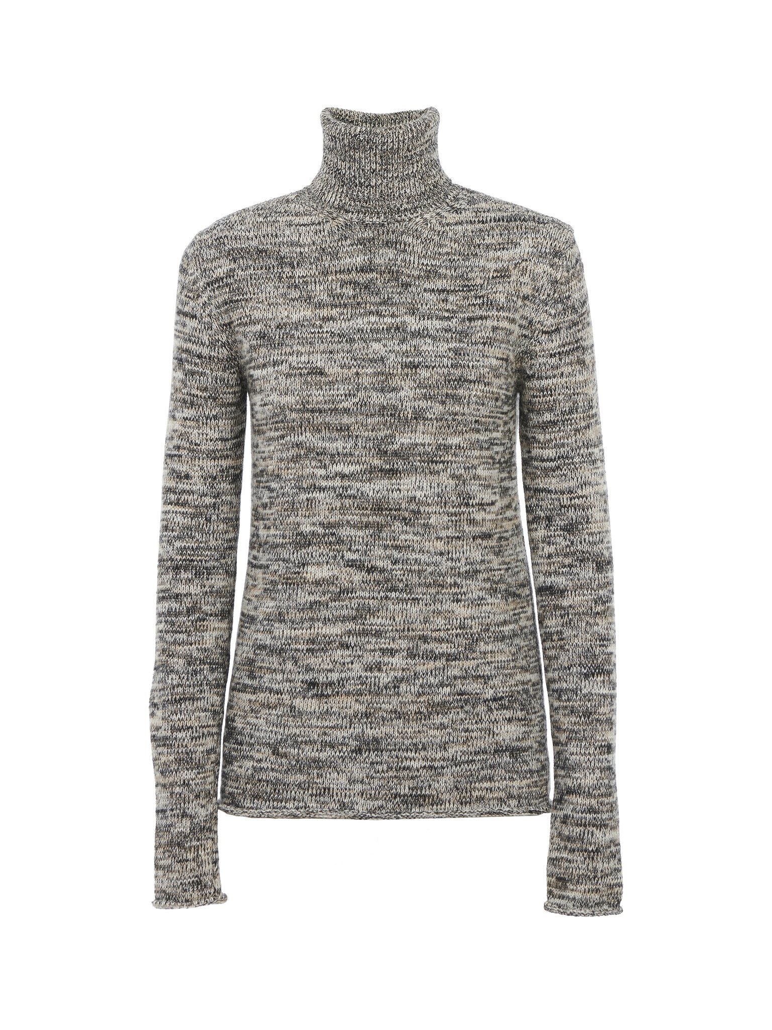 FITTED TURTLENECK JUMPER - 1