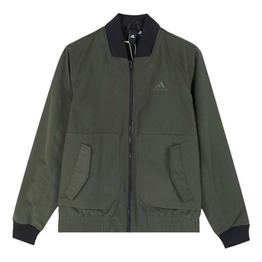 adidas EI JKT FL BOMB Jacket Green DT2487 - 1