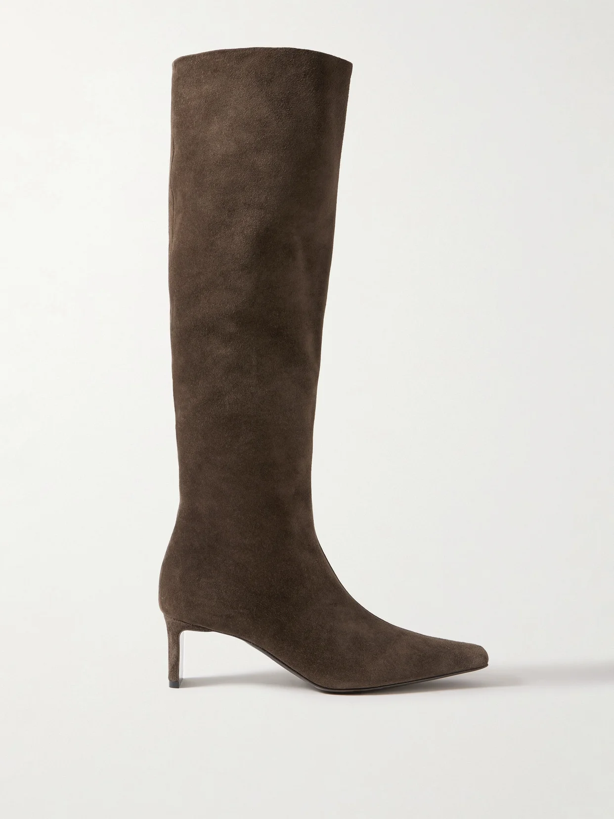 Ona Suede Knee Boots - 1