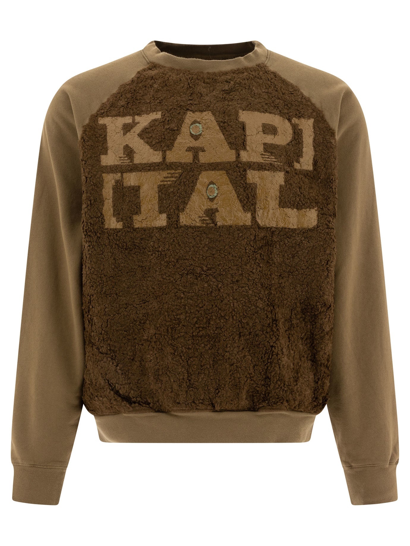 Kapital "speakeasy Fur Grizzly" Sweatshirt - 1