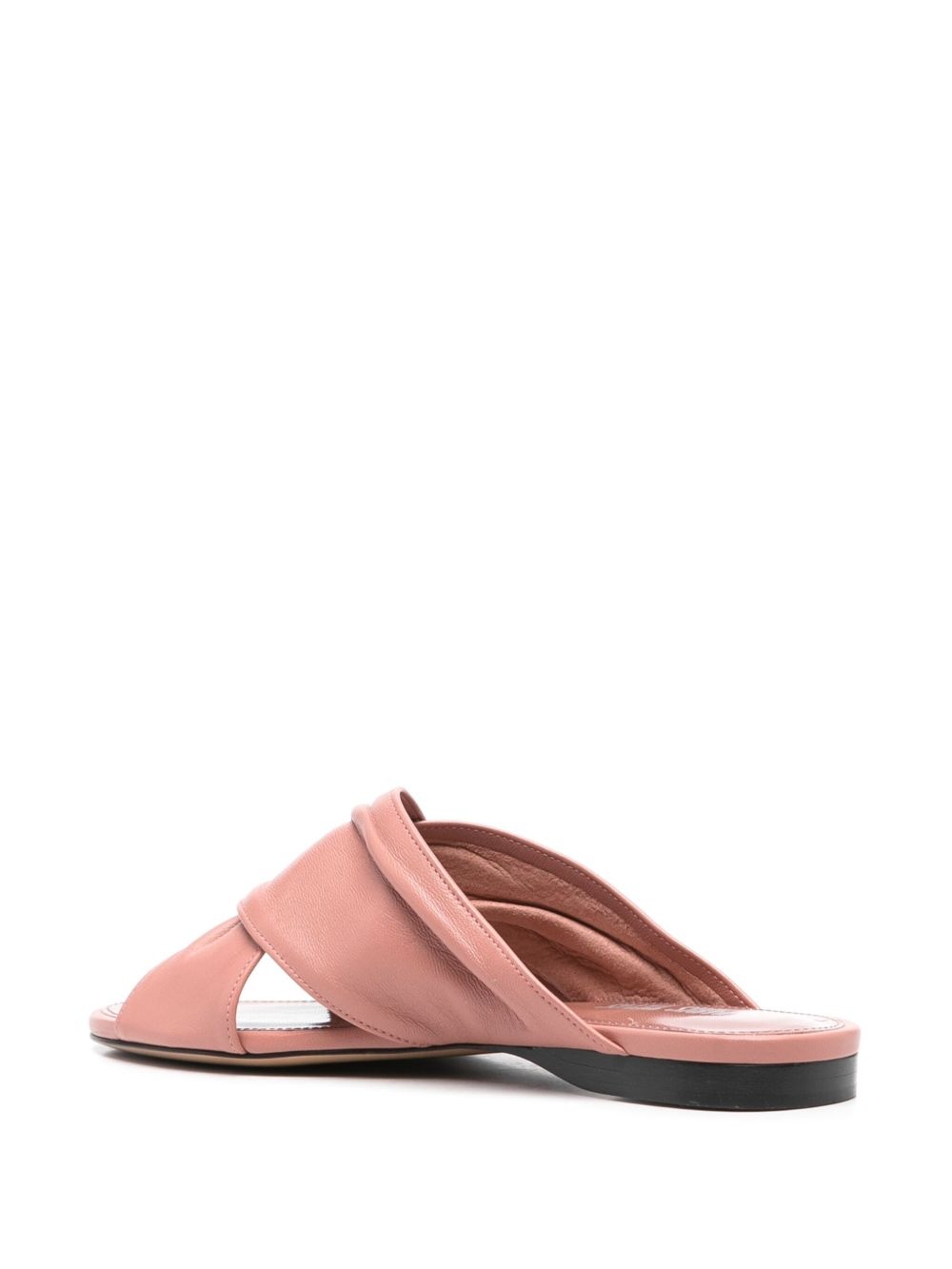 leather slides - 3