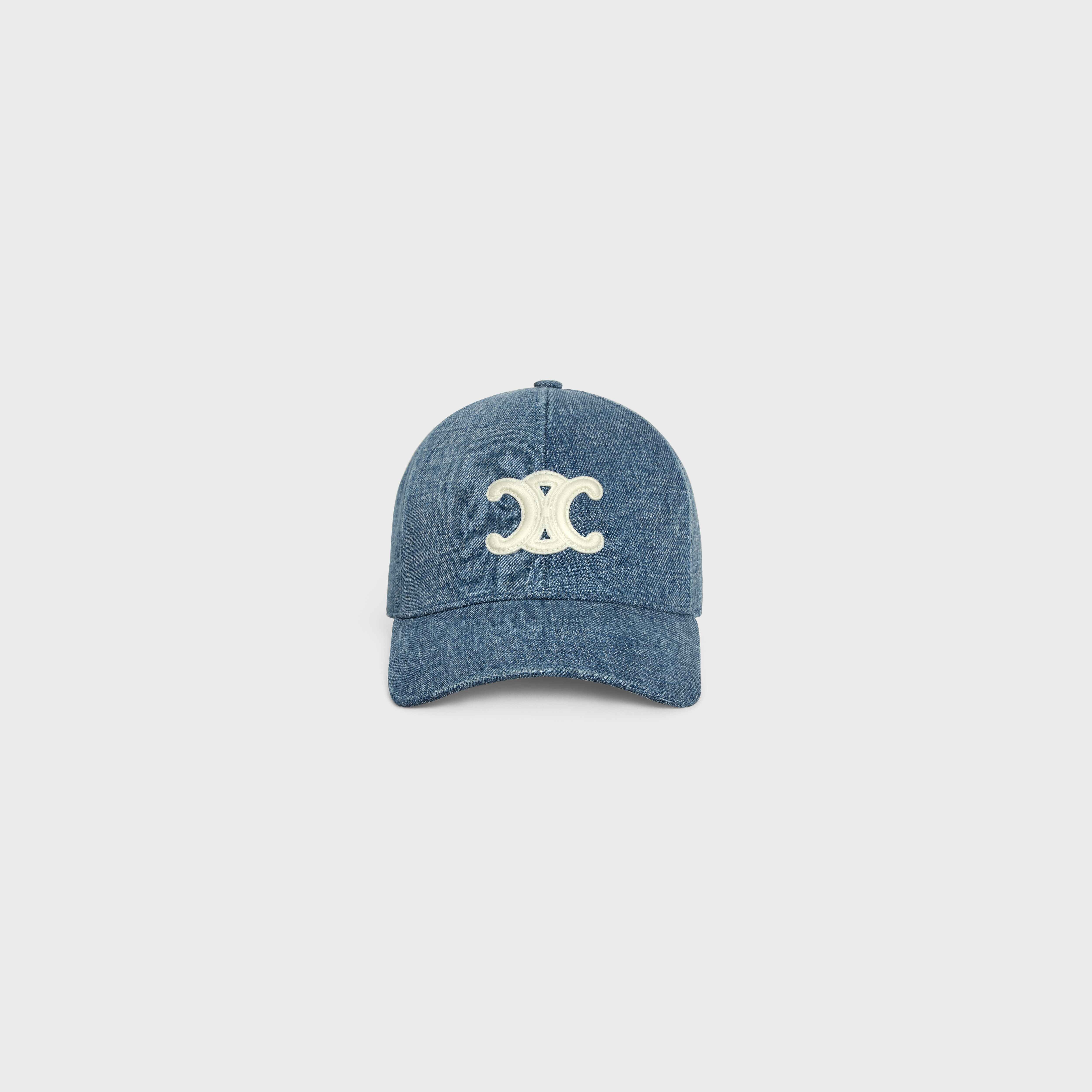 TRIOMPHE BASEBALL CAP IN DENIM UNION WASH - 2
