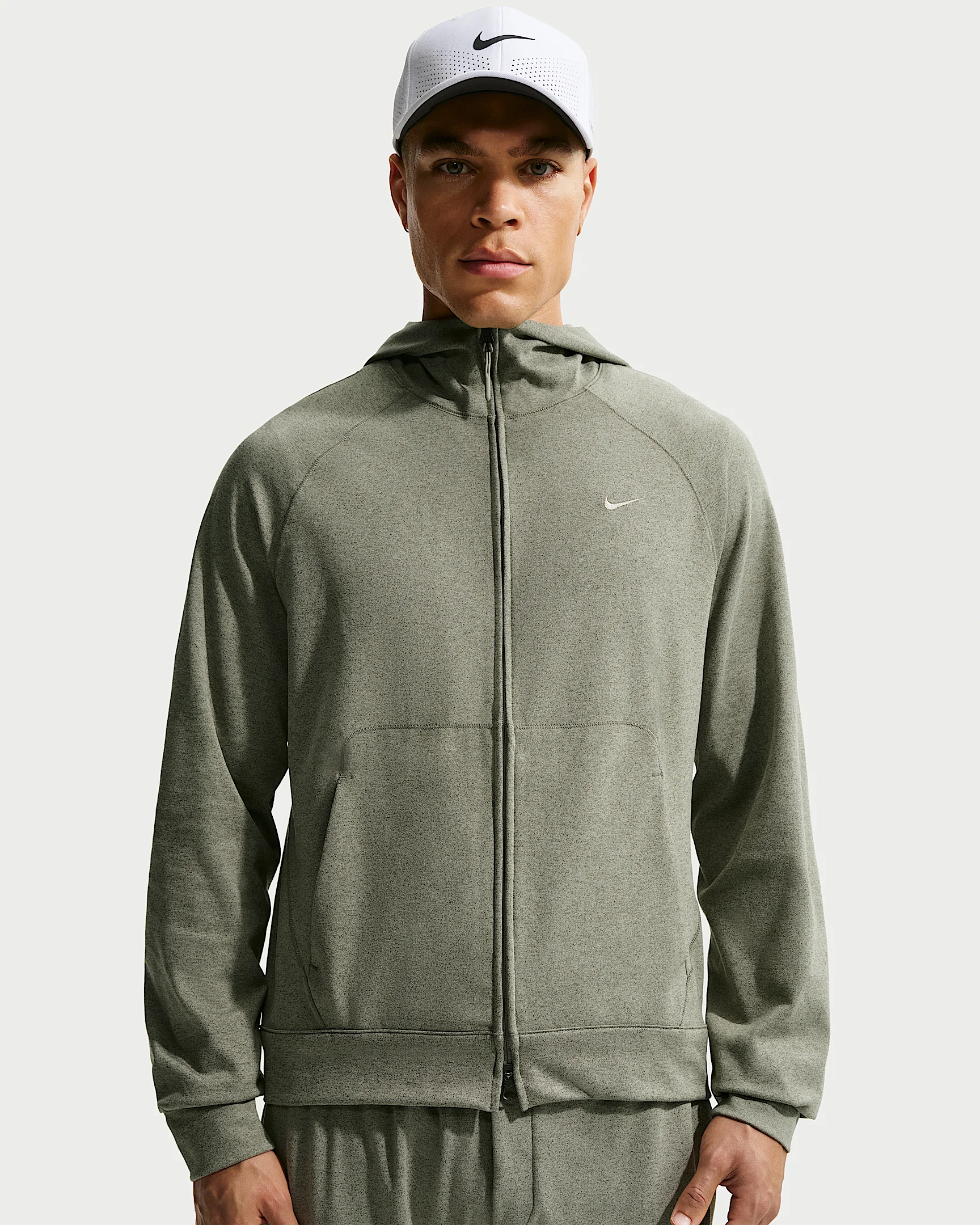 Nike Primary NanoKnit Men's Dri-FIT UV Protection Full-Zip Performance Hoodie - 1