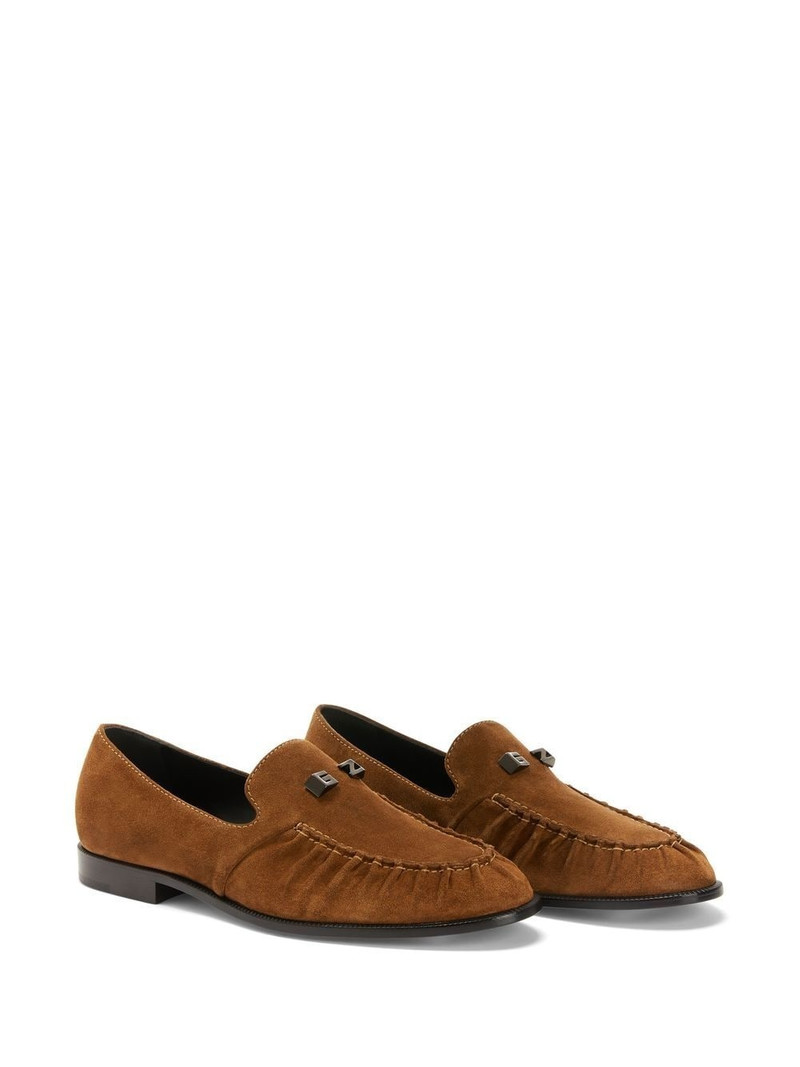 Giuseppe Zanotti Jareth suede loafers outlook