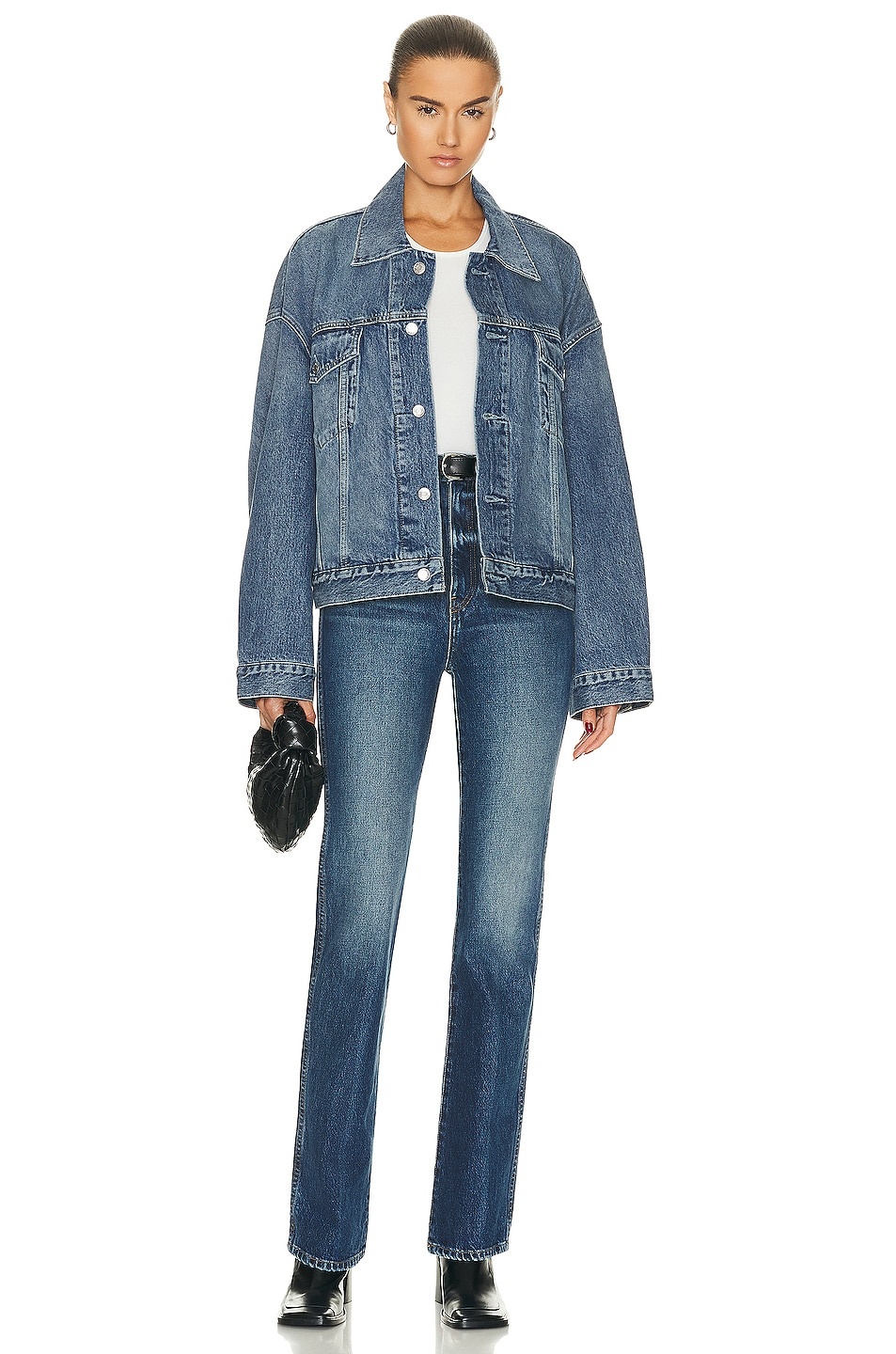 GRLFRND Frankie Padded Denim Jacket