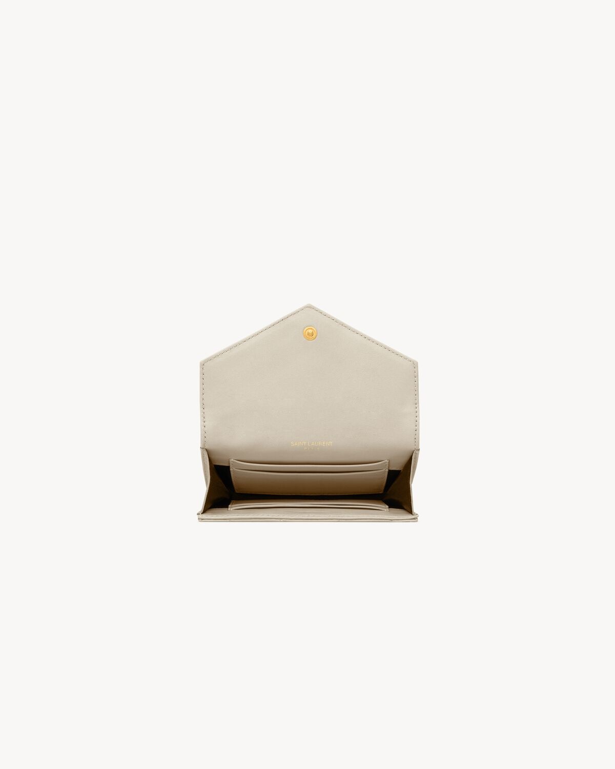 CASSANDRE MATELASSÉ SMALL ENVELOPE WALLET IN LAMBSKIN - 4