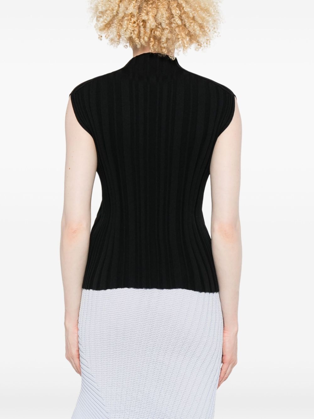 pleated T-shirt - 4
