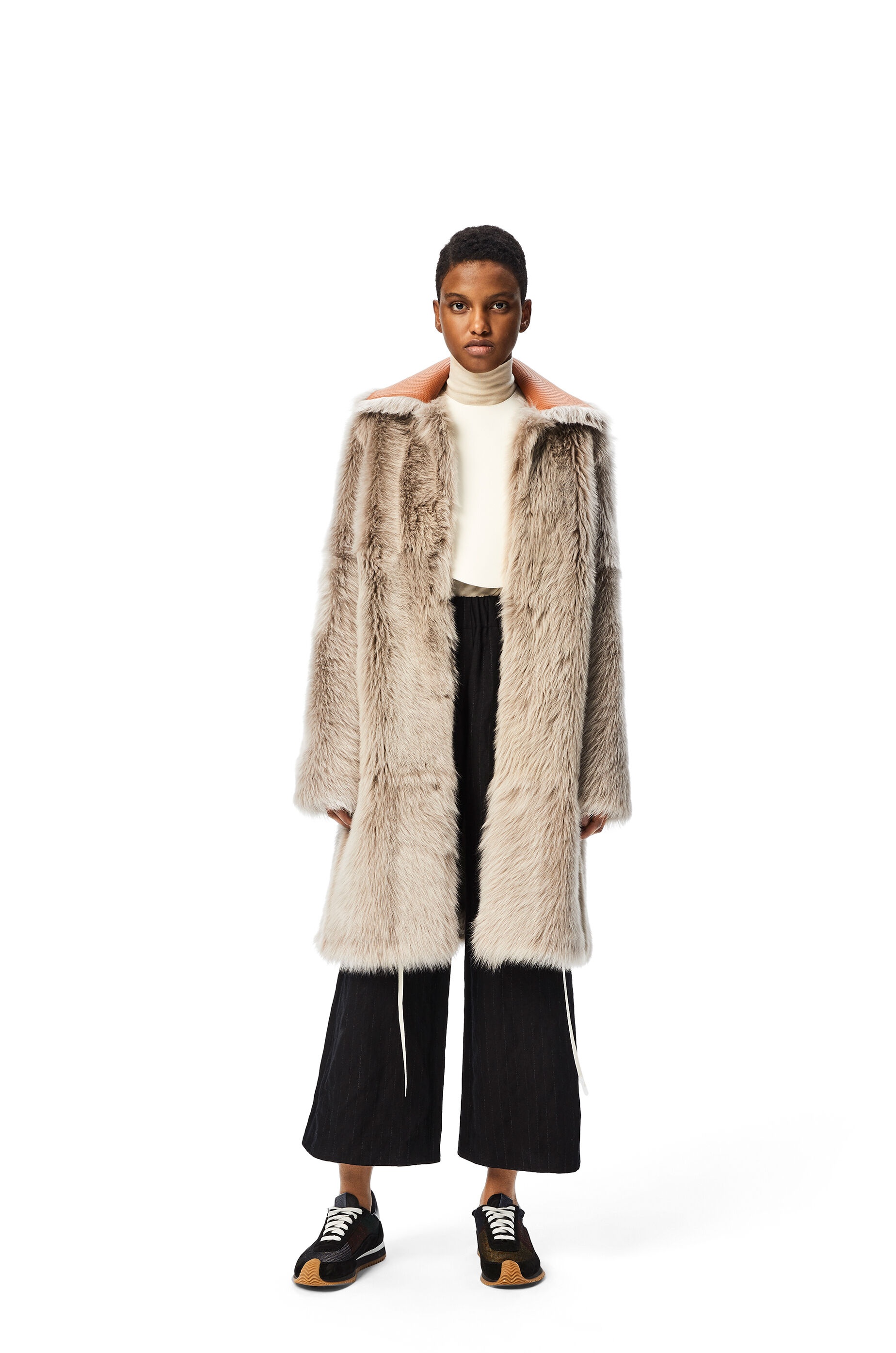 Coat in shearling - 2