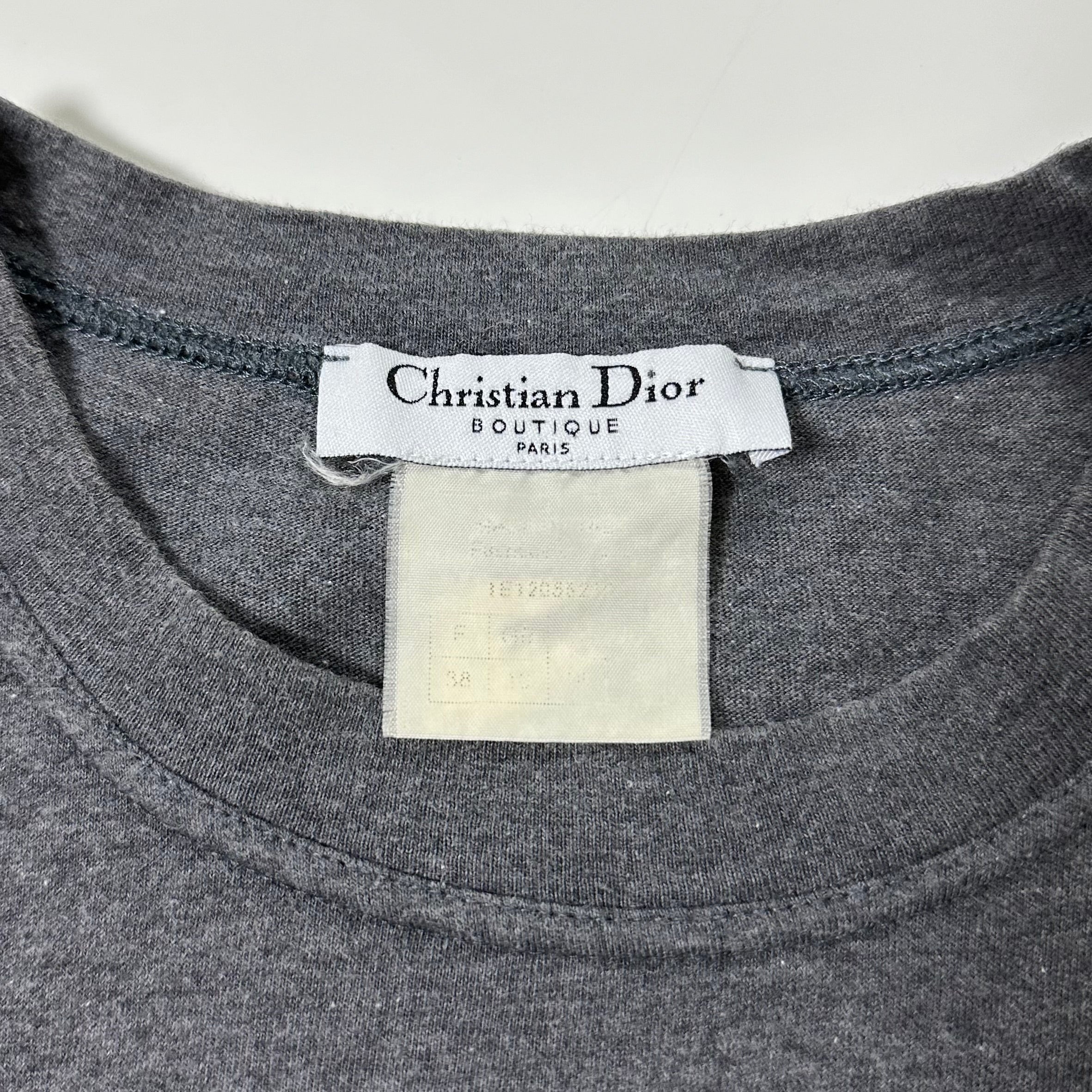 CHRISTIAN DIOR Spring Summer 2001 Zipper T-Shirt - 5