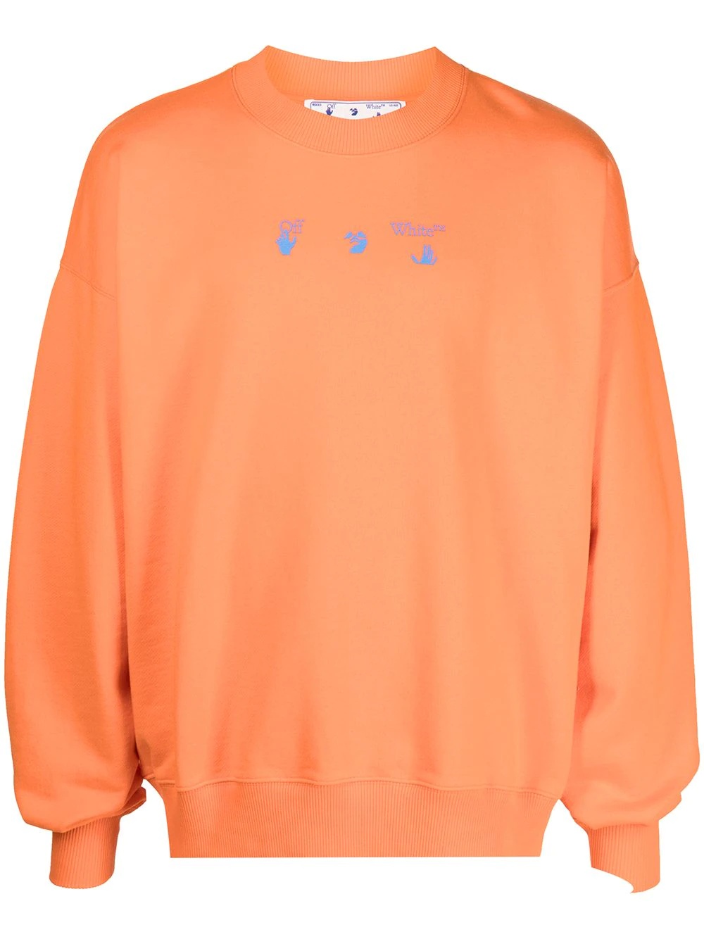 Hands Off logo sweatshirt - 1