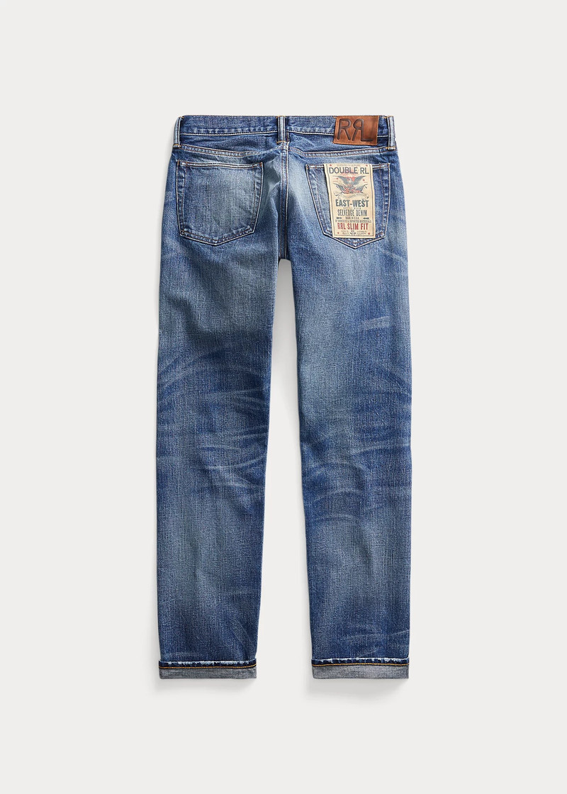 RRL by Ralph Lauren Slim Fit Hillsview Selvedge Jean outlook