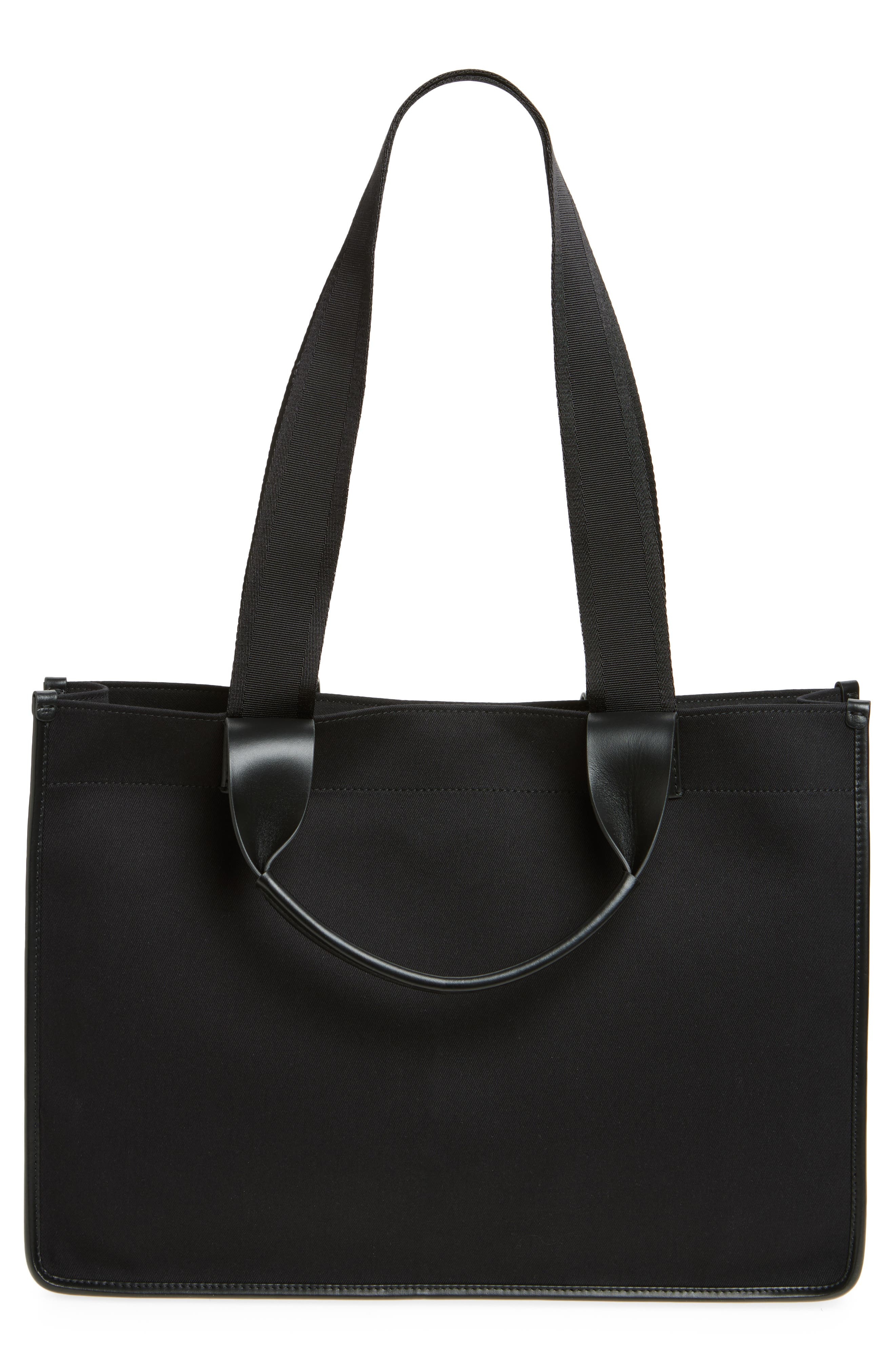 Maison Margiela Small Cabas Tote in Black/Black at Nordstrom - 4