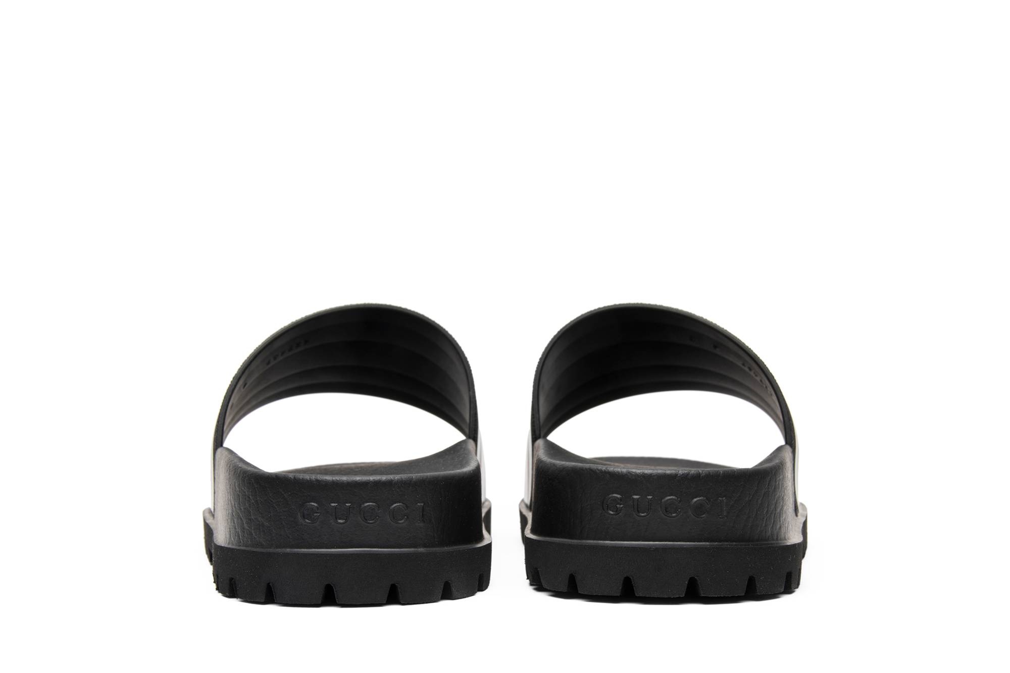 Gucci Web Slide 'Black' - 6