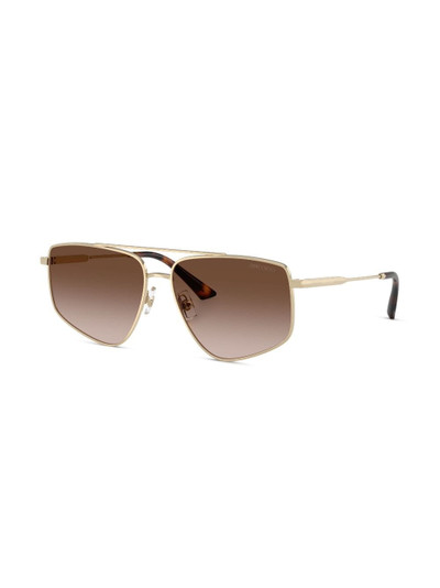 JIMMY CHOO square-frame sunglasses outlook